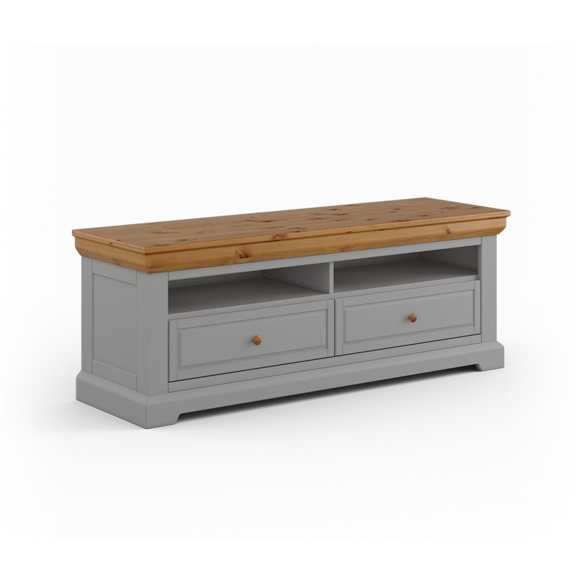 TV komoda Marone 155,2x47,6 cm, material: masivna borovina