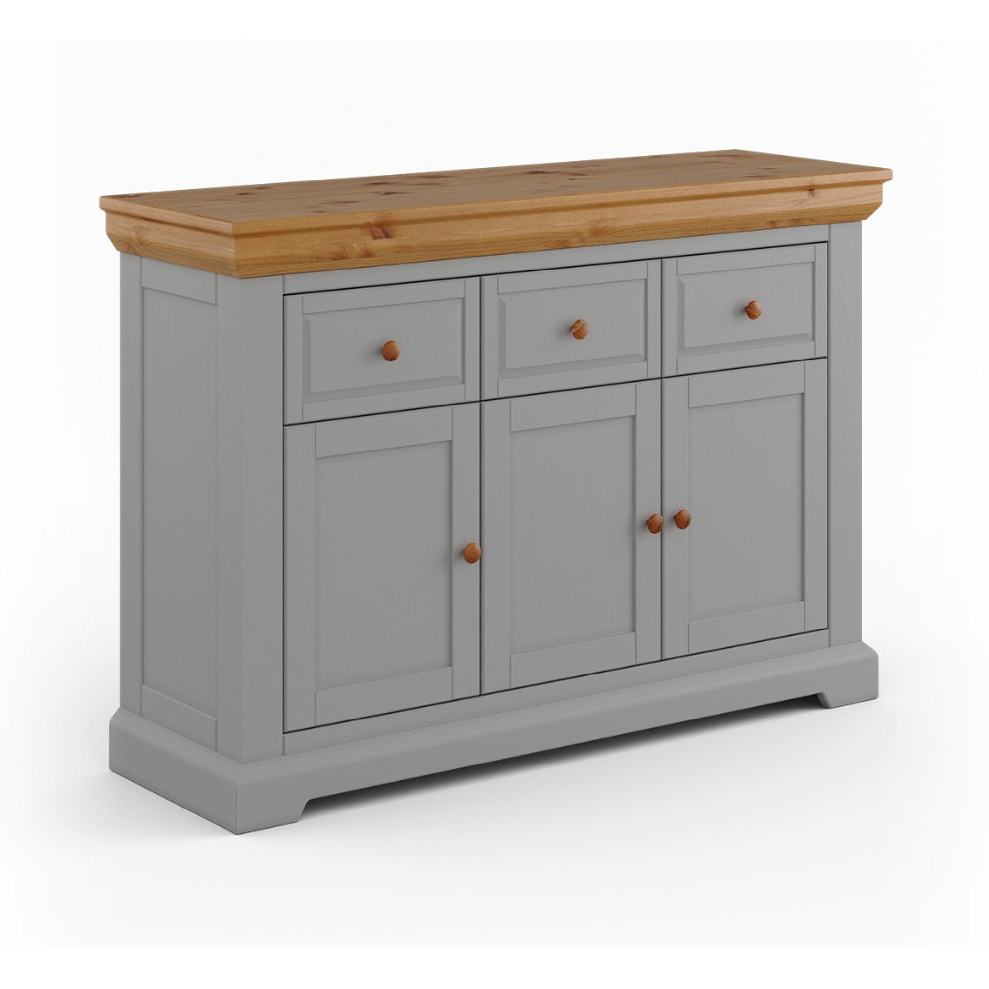 Komoda Marone 131,6x41,2 cm, Material: Masivna borovina