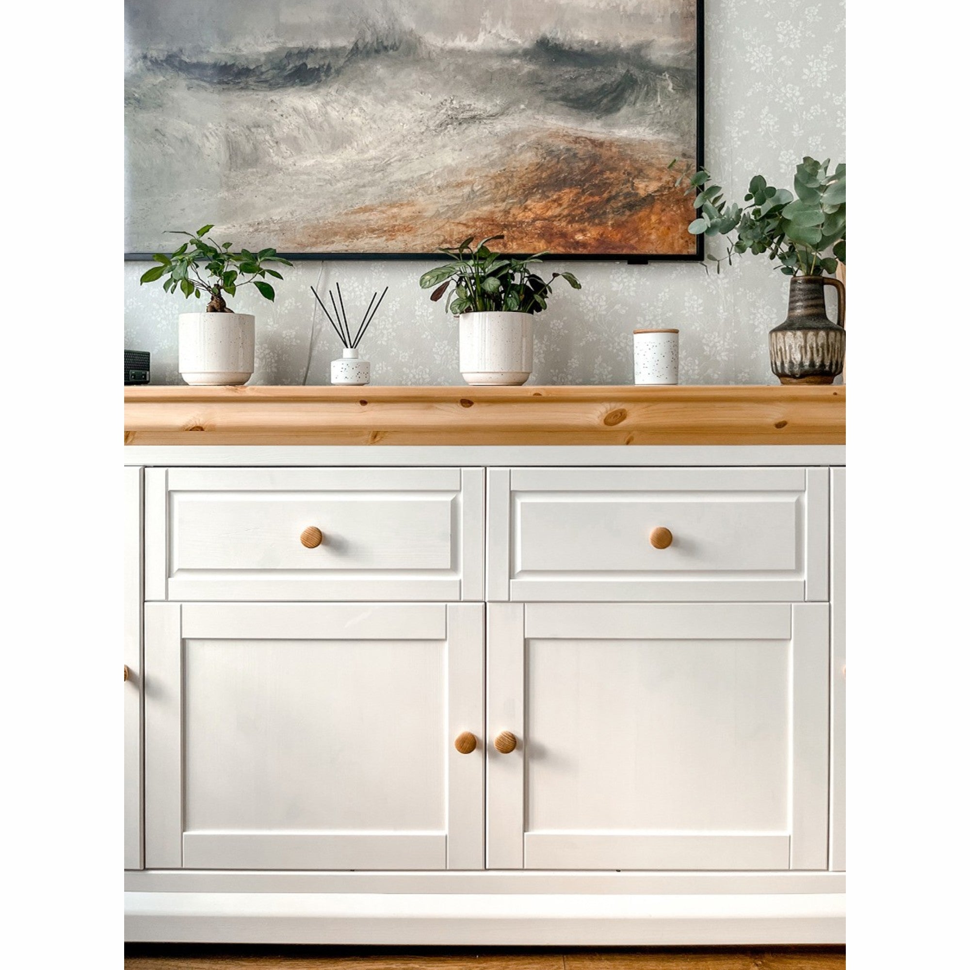 Komoda Marone 84,6x41,2 cm, Material: Masivna borovina