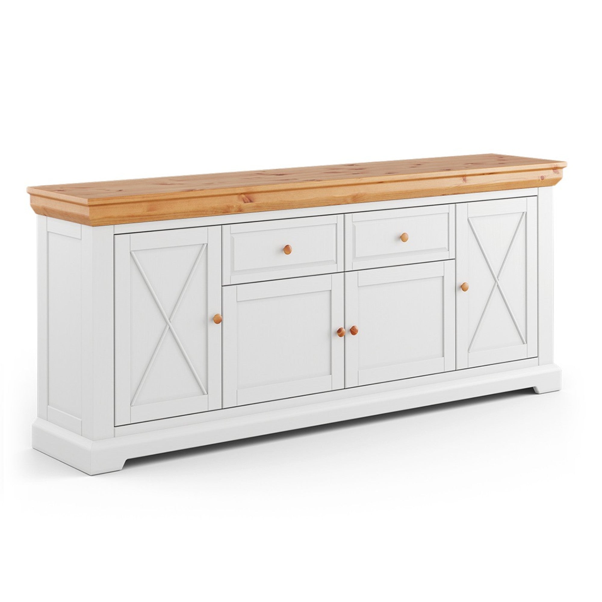 Komoda Marone 84,6x41,2 cm, Material: Masivna borovina