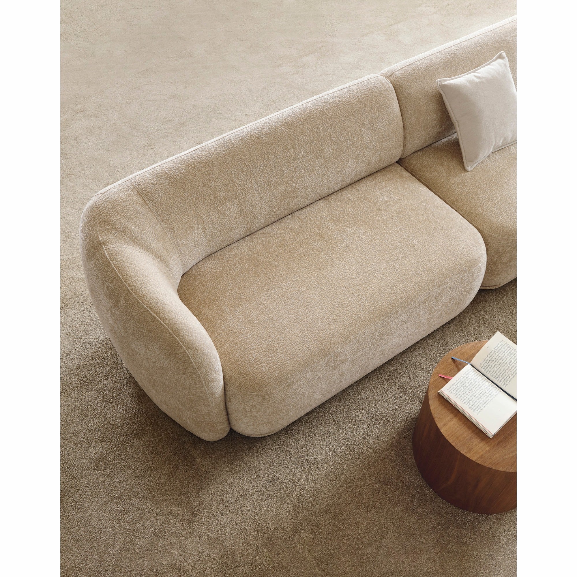 Modularna sedežna garnitura Nobo 357x147 cm, material: možnost izbire