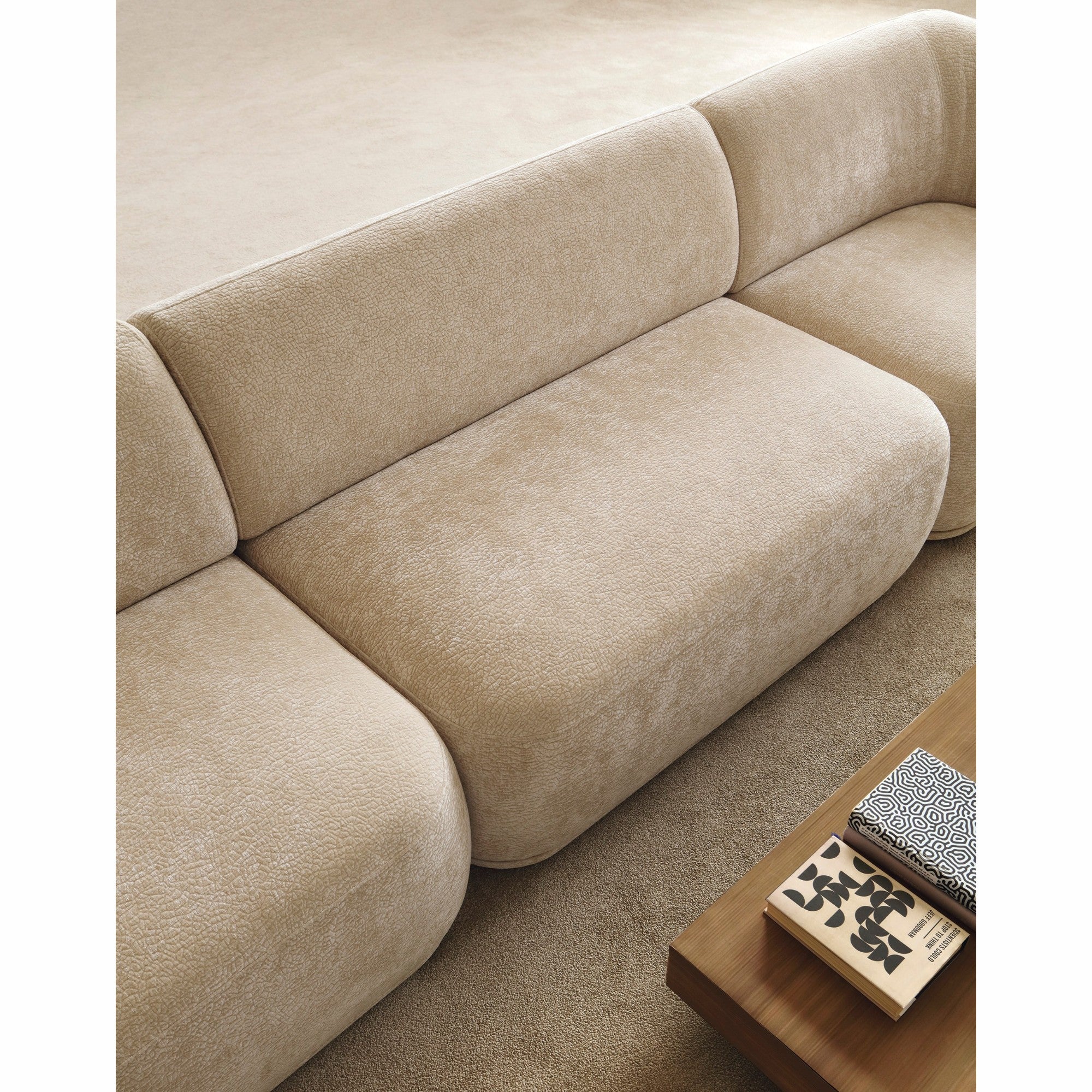 Sofa Nobo 307x97 cm, Material: Možnost izbire