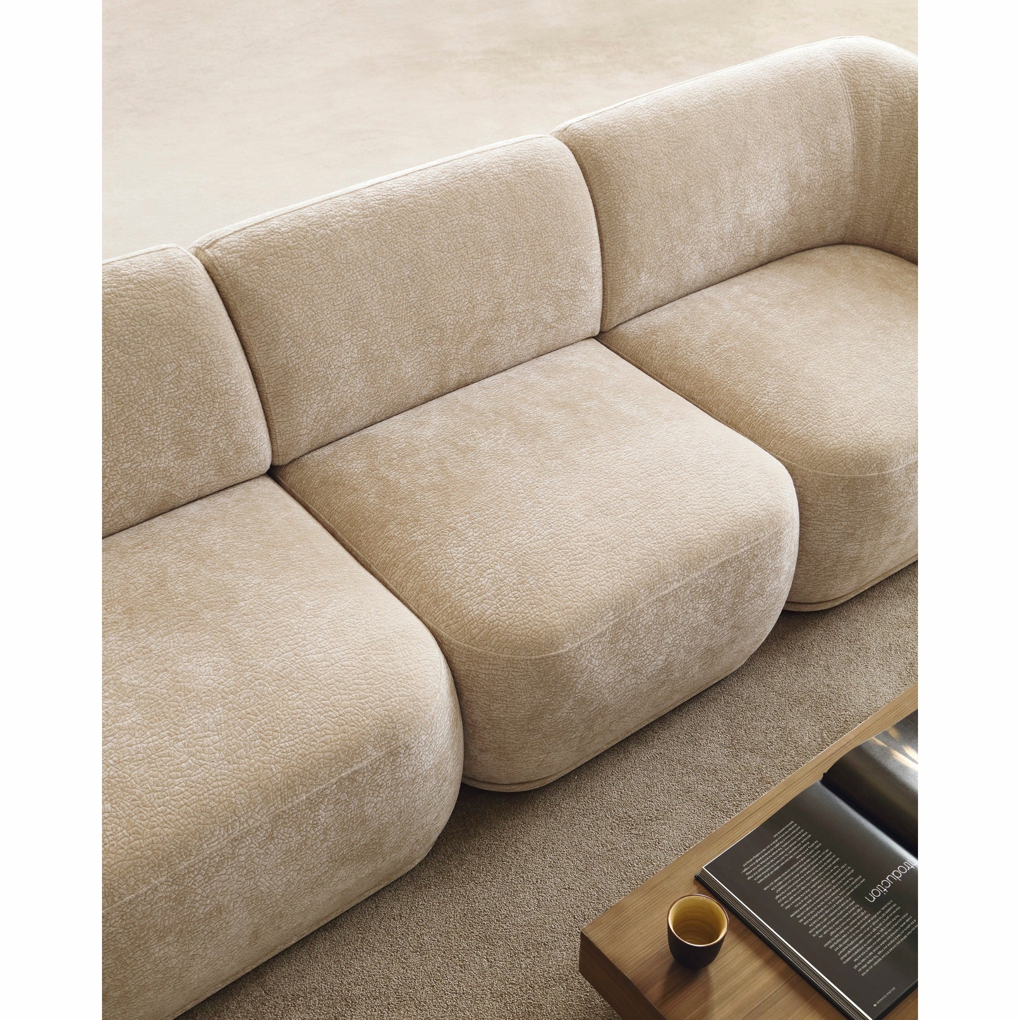 Sofa Nobo 307x97 cm, Material: Možnost izbire