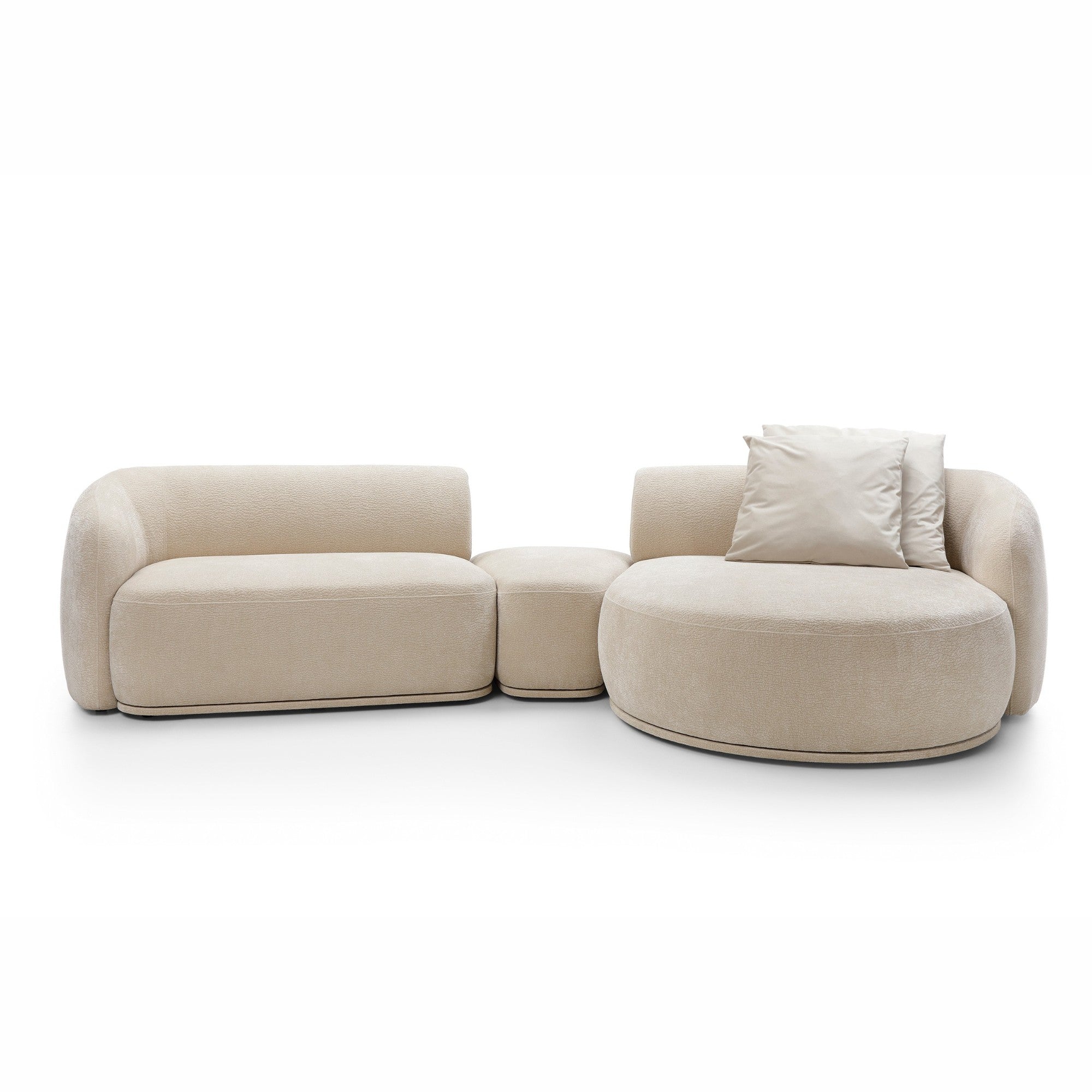 Modularna sedežna garnitura Nobo 357x147 cm, material: možnost izbire