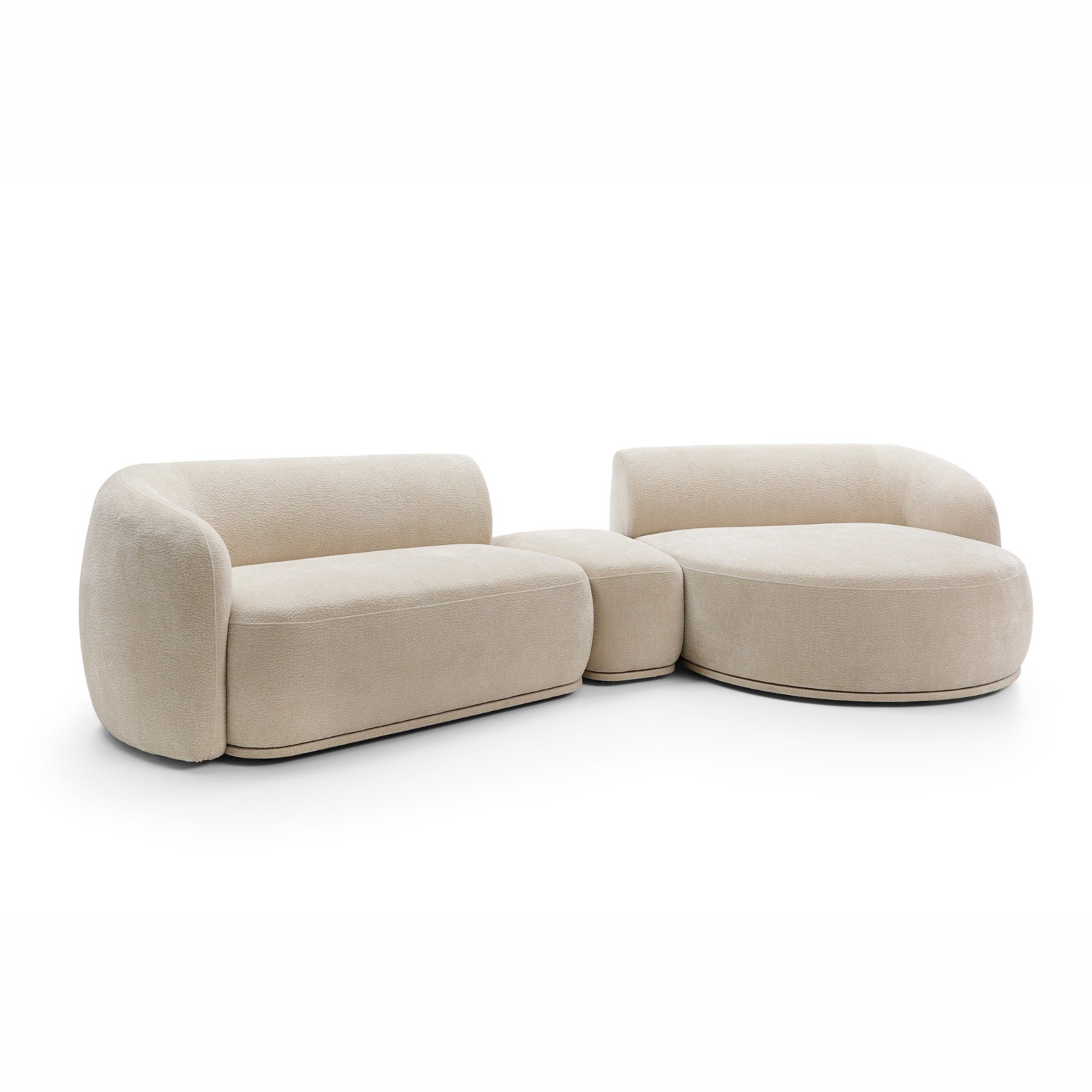 Modularna sedežna garnitura Nobo 357x147 cm, material: možnost izbire
