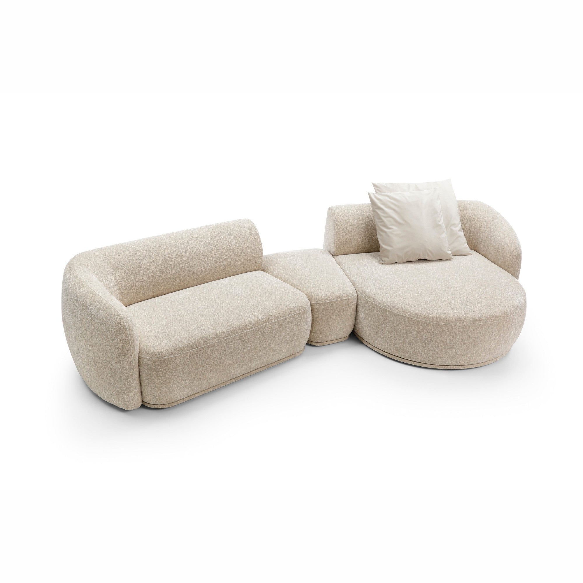 Modularna sedežna garnitura Nobo 357x147 cm, material: možnost izbire