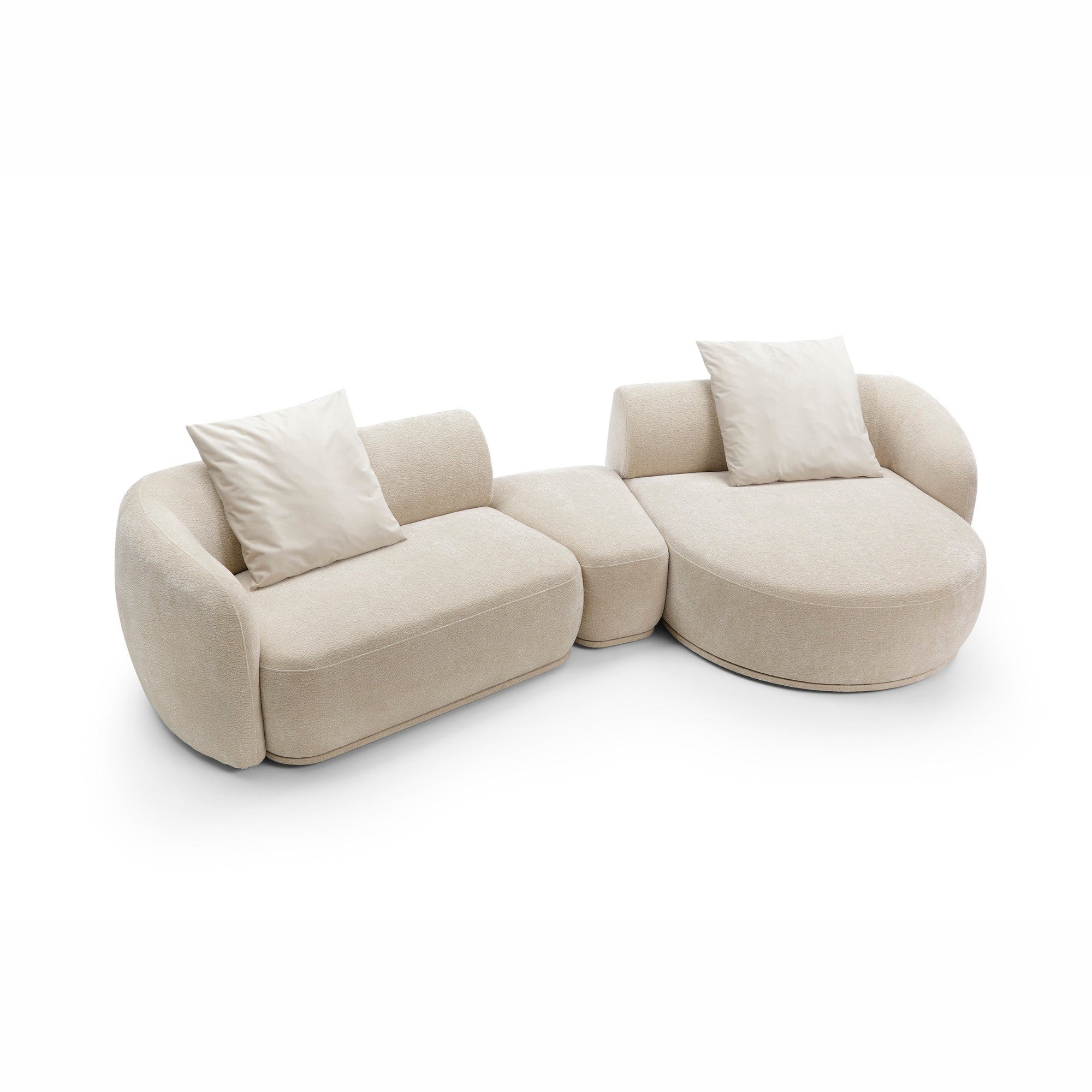 Modularna sedežna garnitura Nobo 357x147 cm, material: možnost izbire