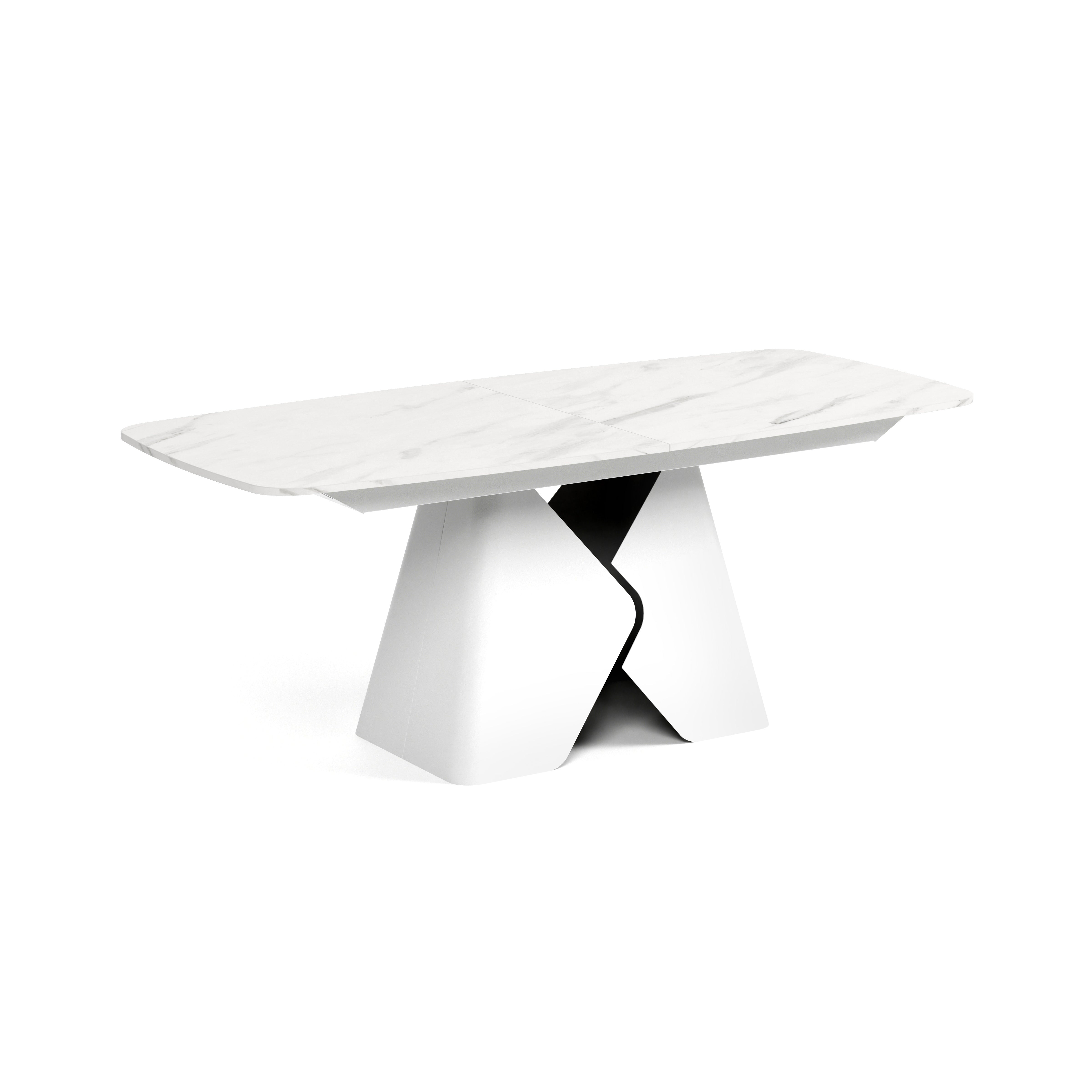 Produljivi stol Prisma, Materijal: Laminirana ploča