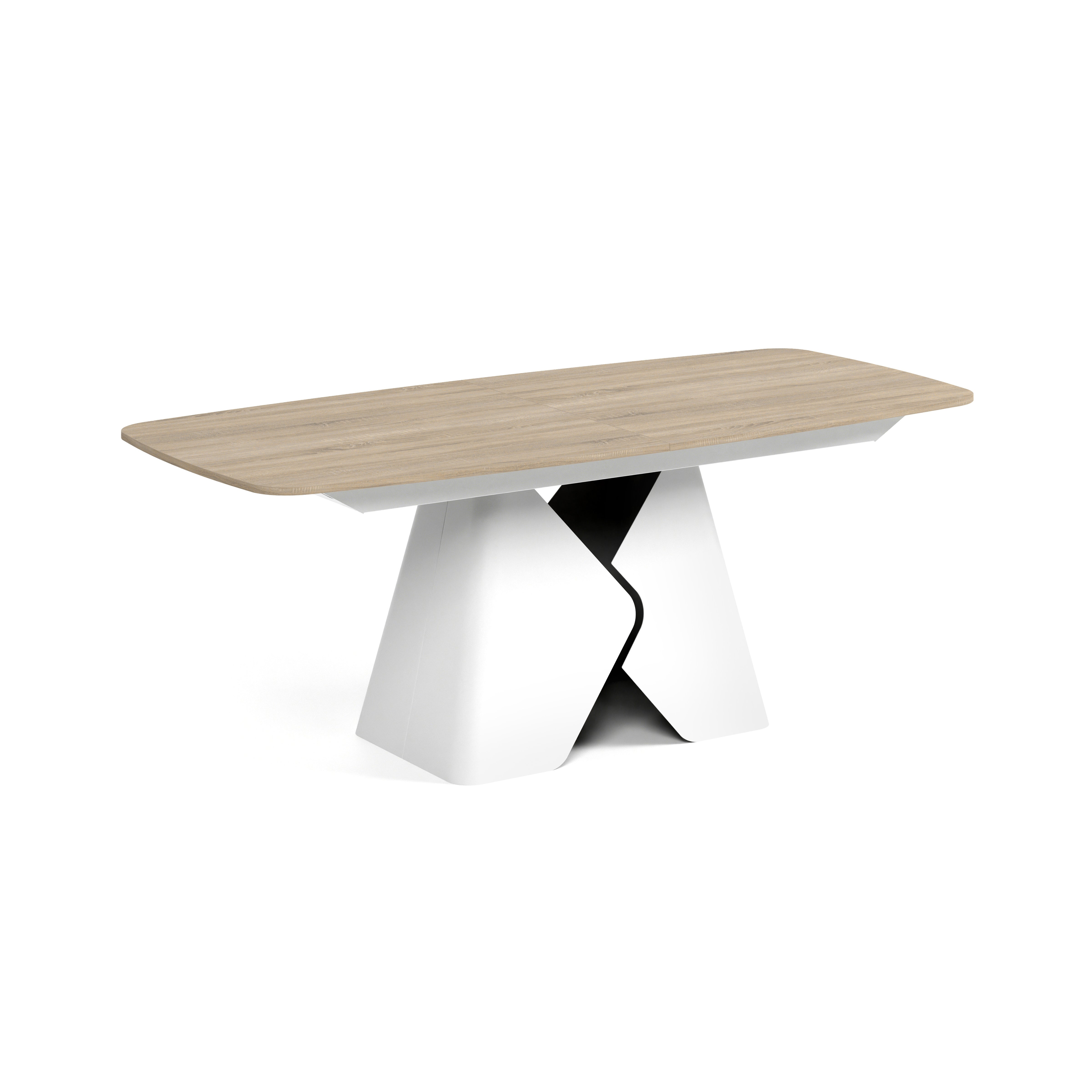 Produljivi stol Prisma, Materijal: Laminirana ploča