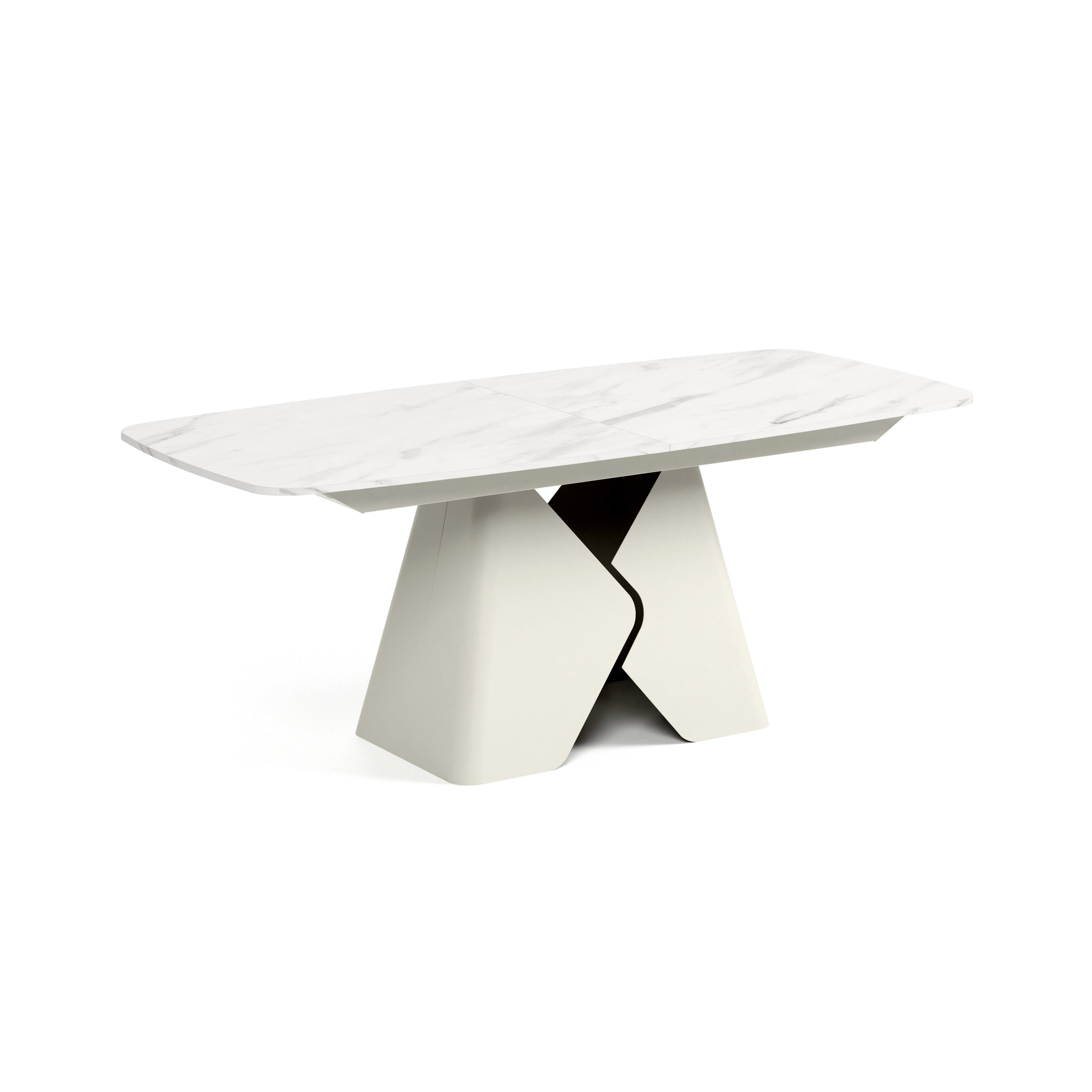 Produljivi stol Prisma, Materijal: Laminirana ploča