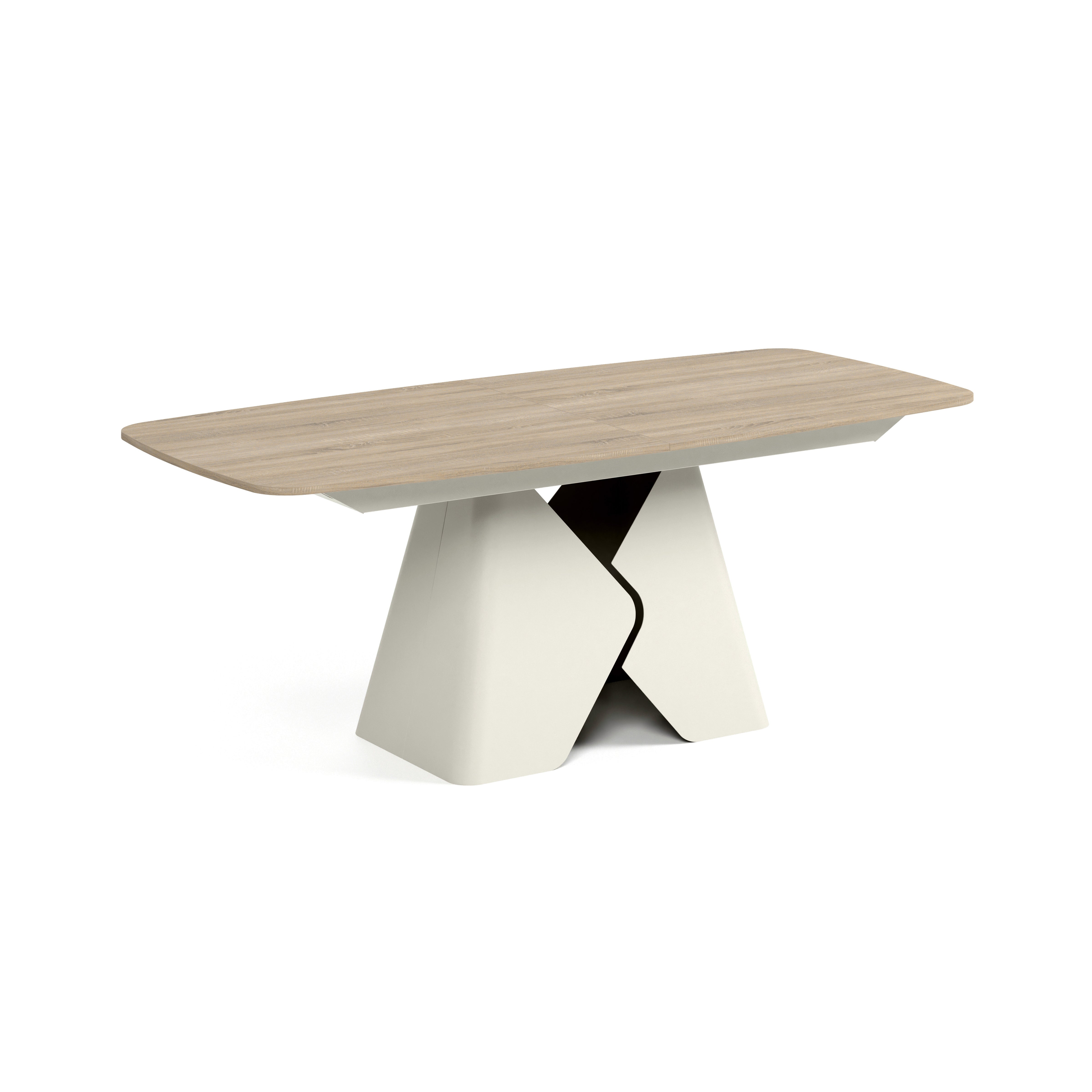 Produljivi stol Prisma, Materijal: Laminirana ploča