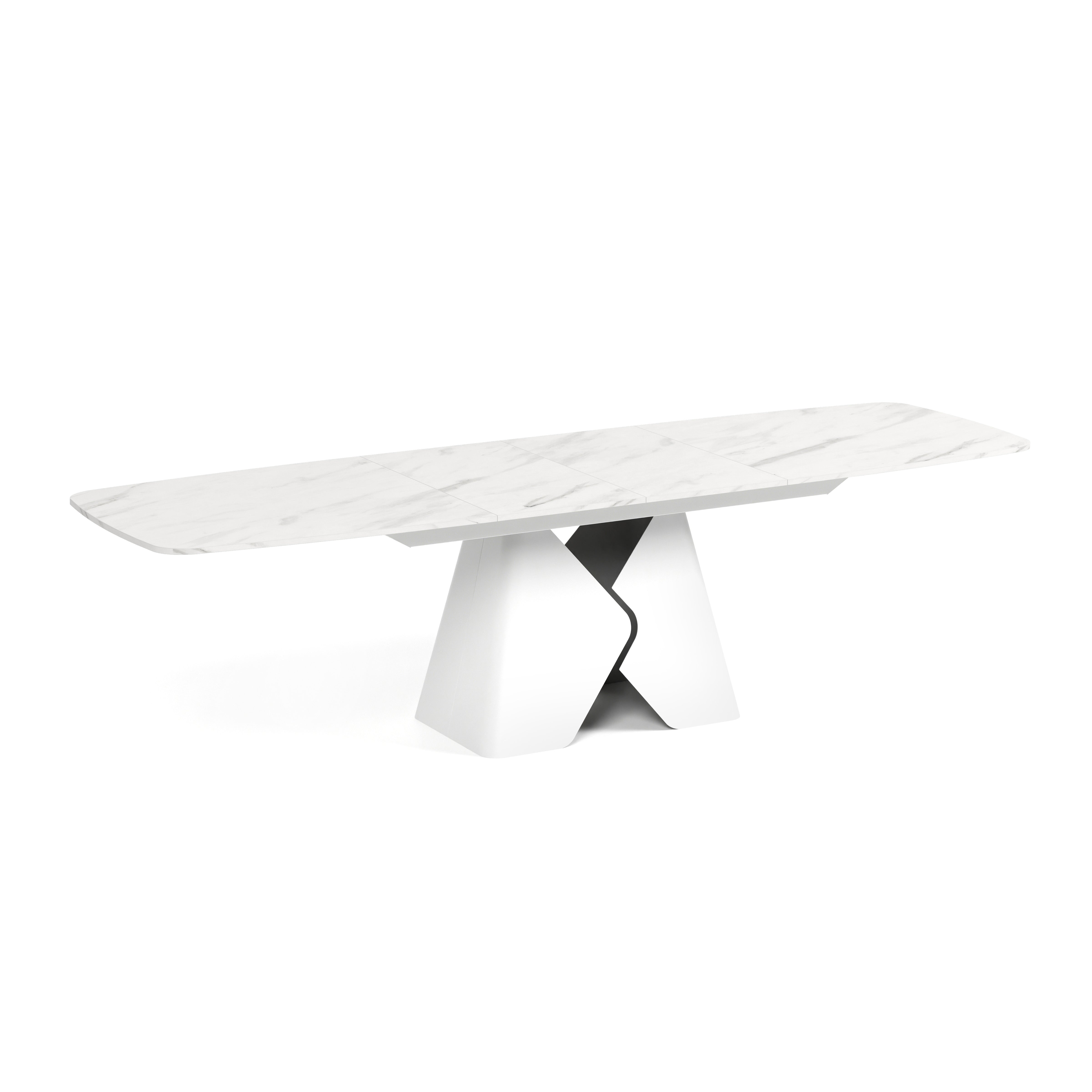 Produljivi stol Prisma, Materijal: Laminirana ploča