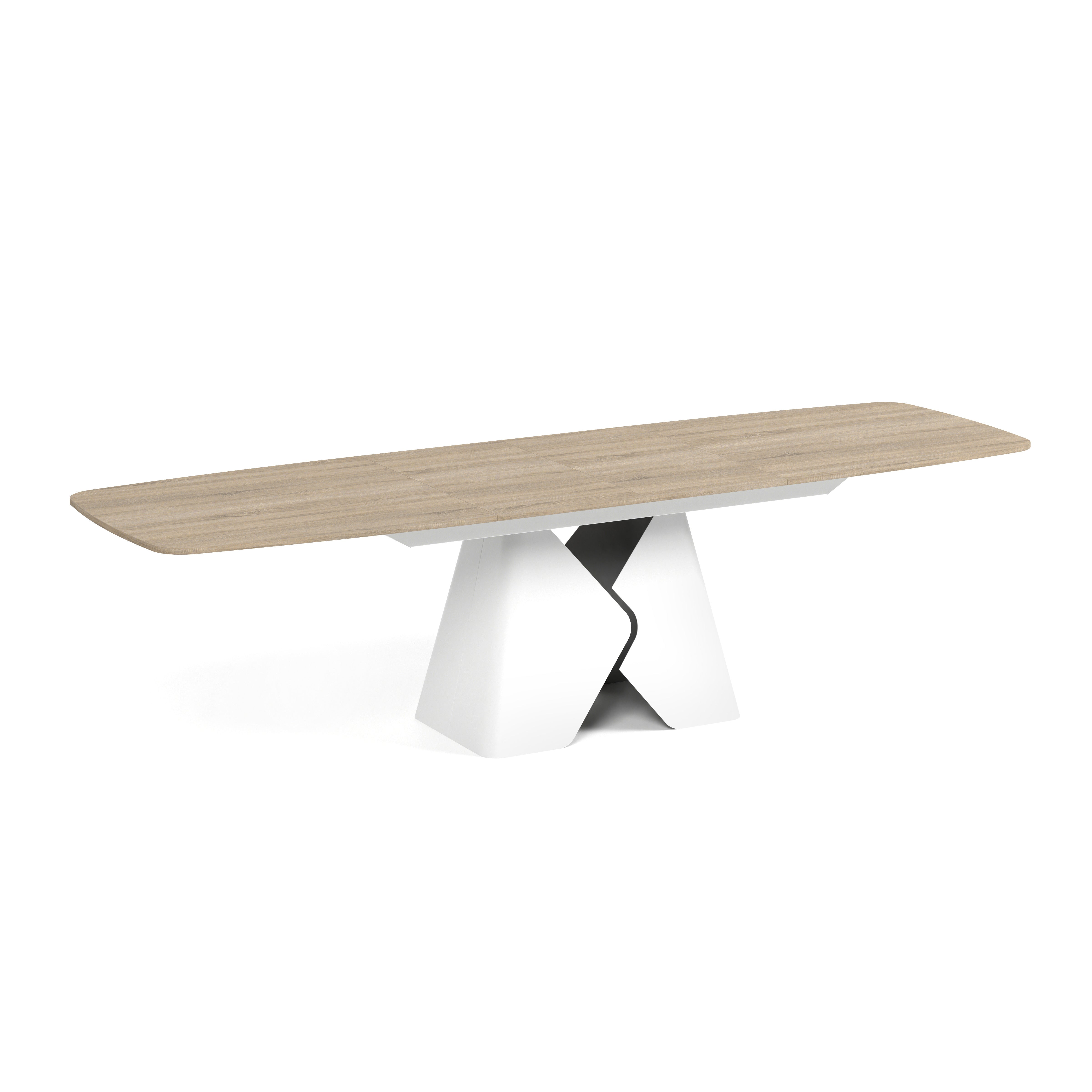 Produljivi stol Prisma, Materijal: Laminirana ploča