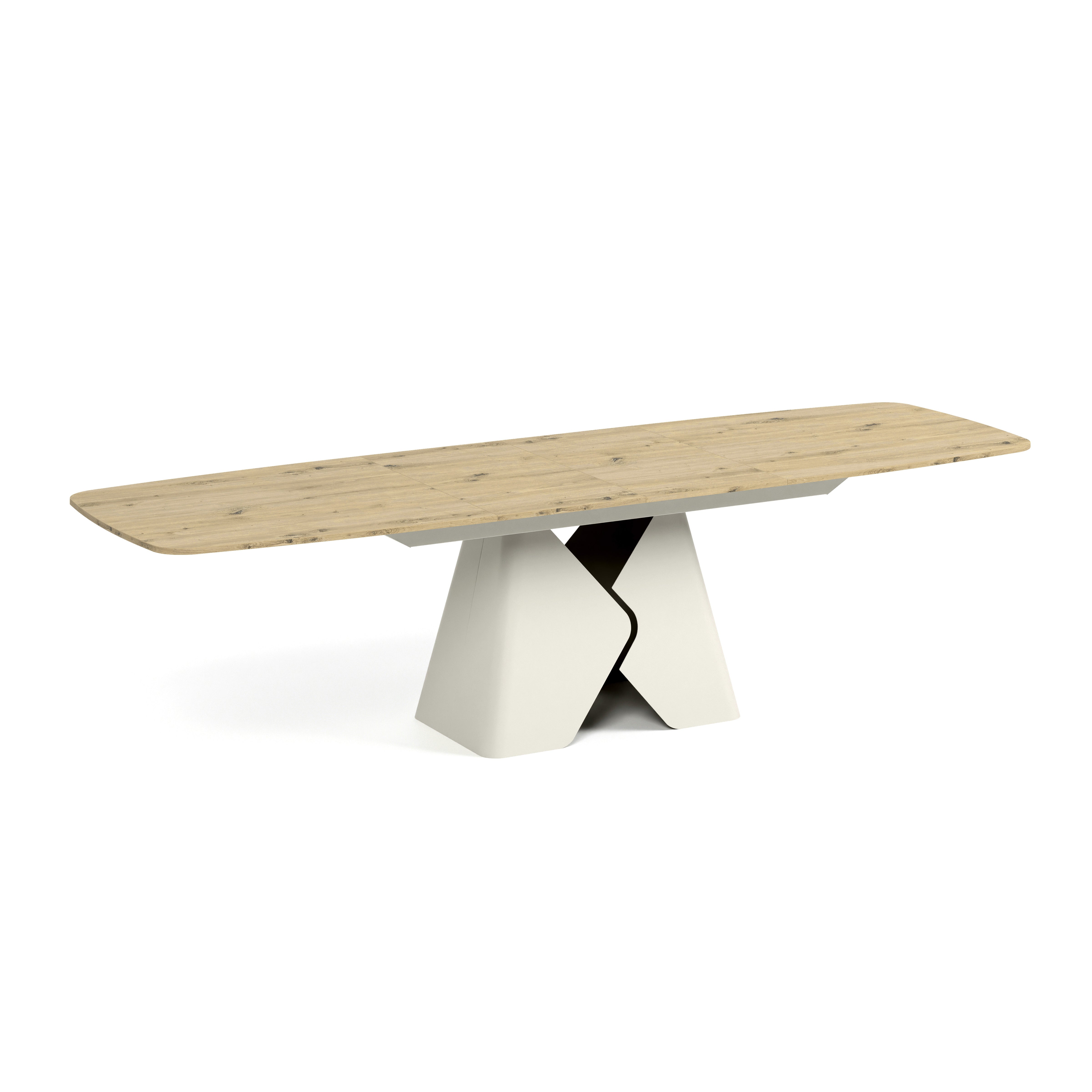 Produljivi stol Prisma, Materijal: Laminirana ploča