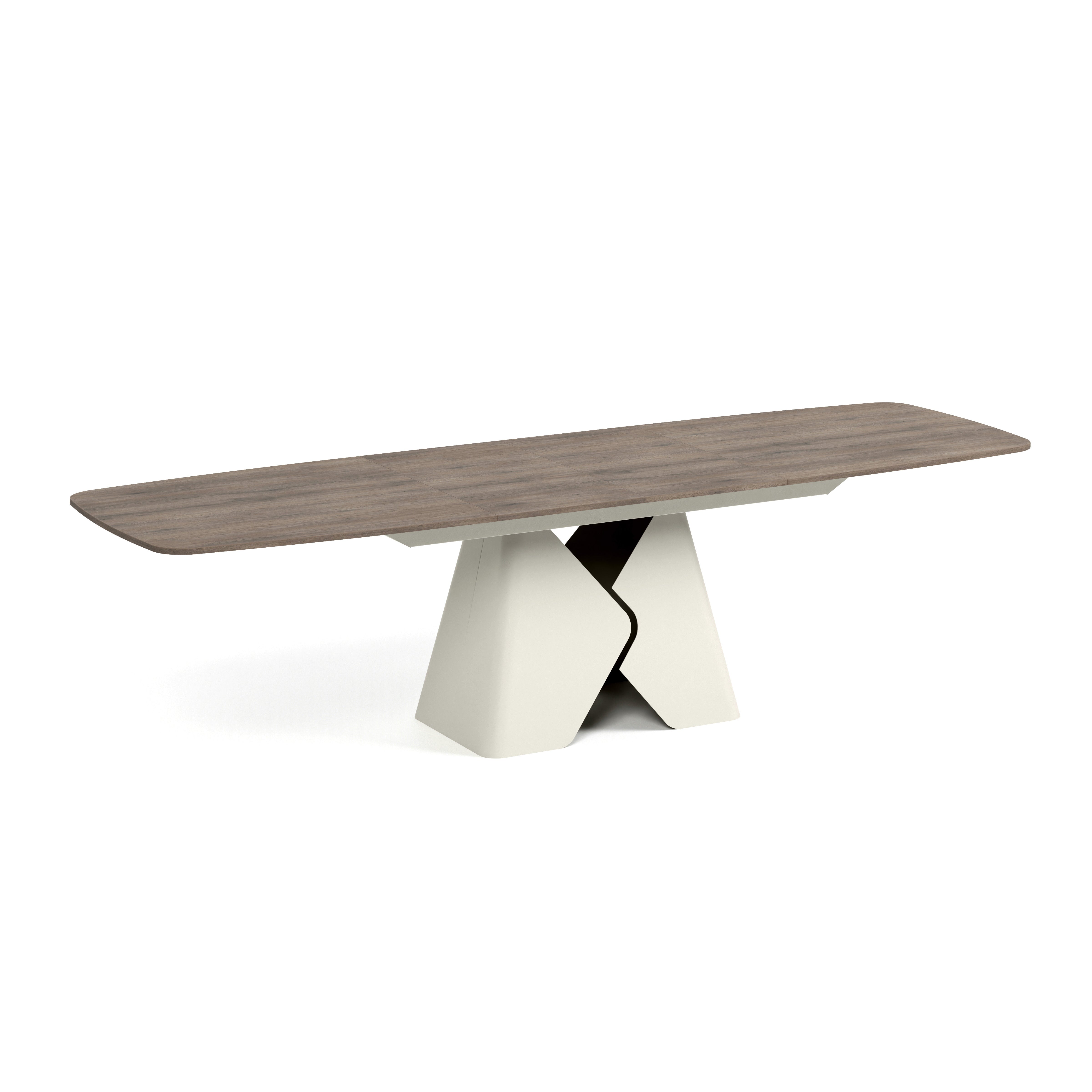 Produljivi stol Prisma, Materijal: Laminirana ploča