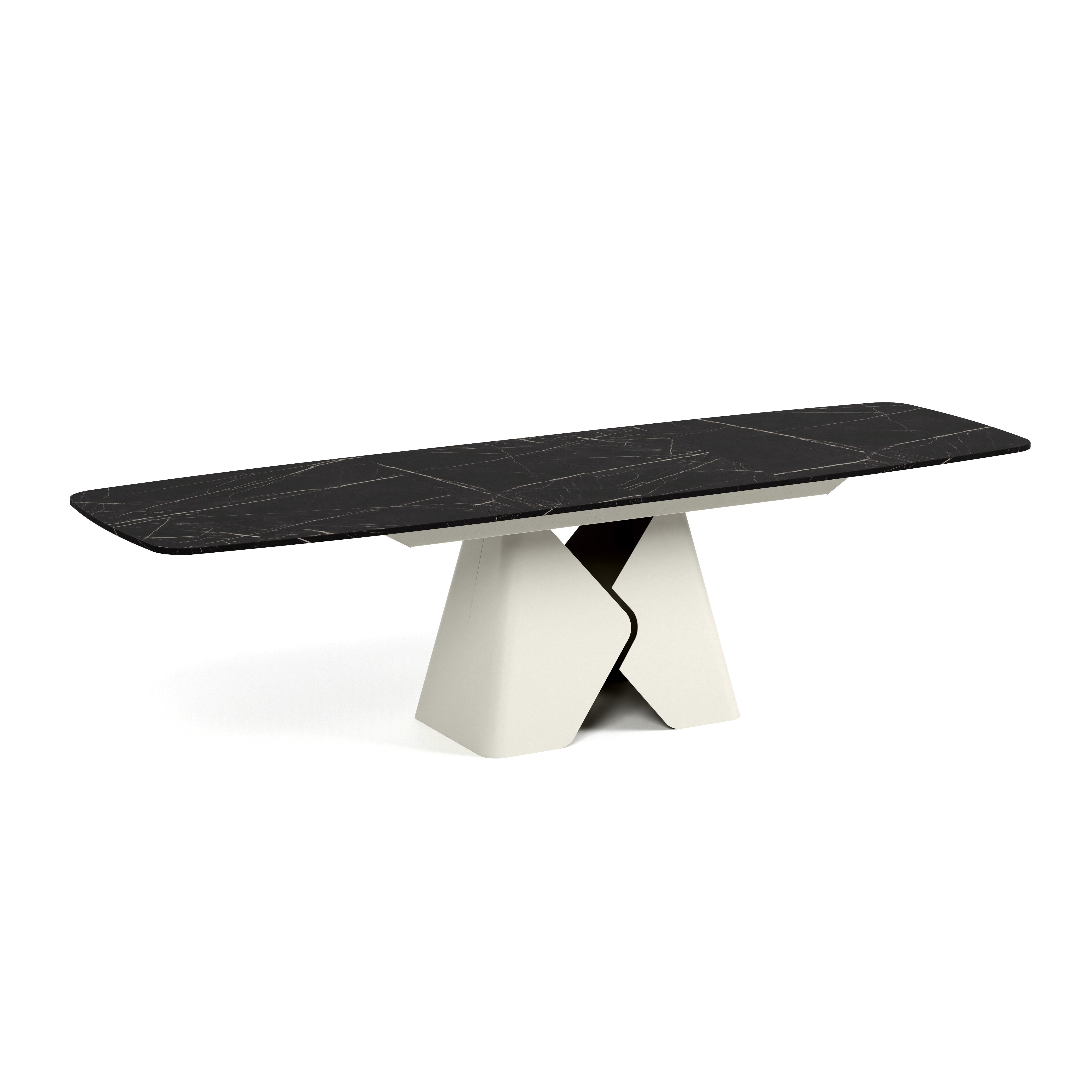 Produljivi stol Prisma, Materijal: Laminirana ploča