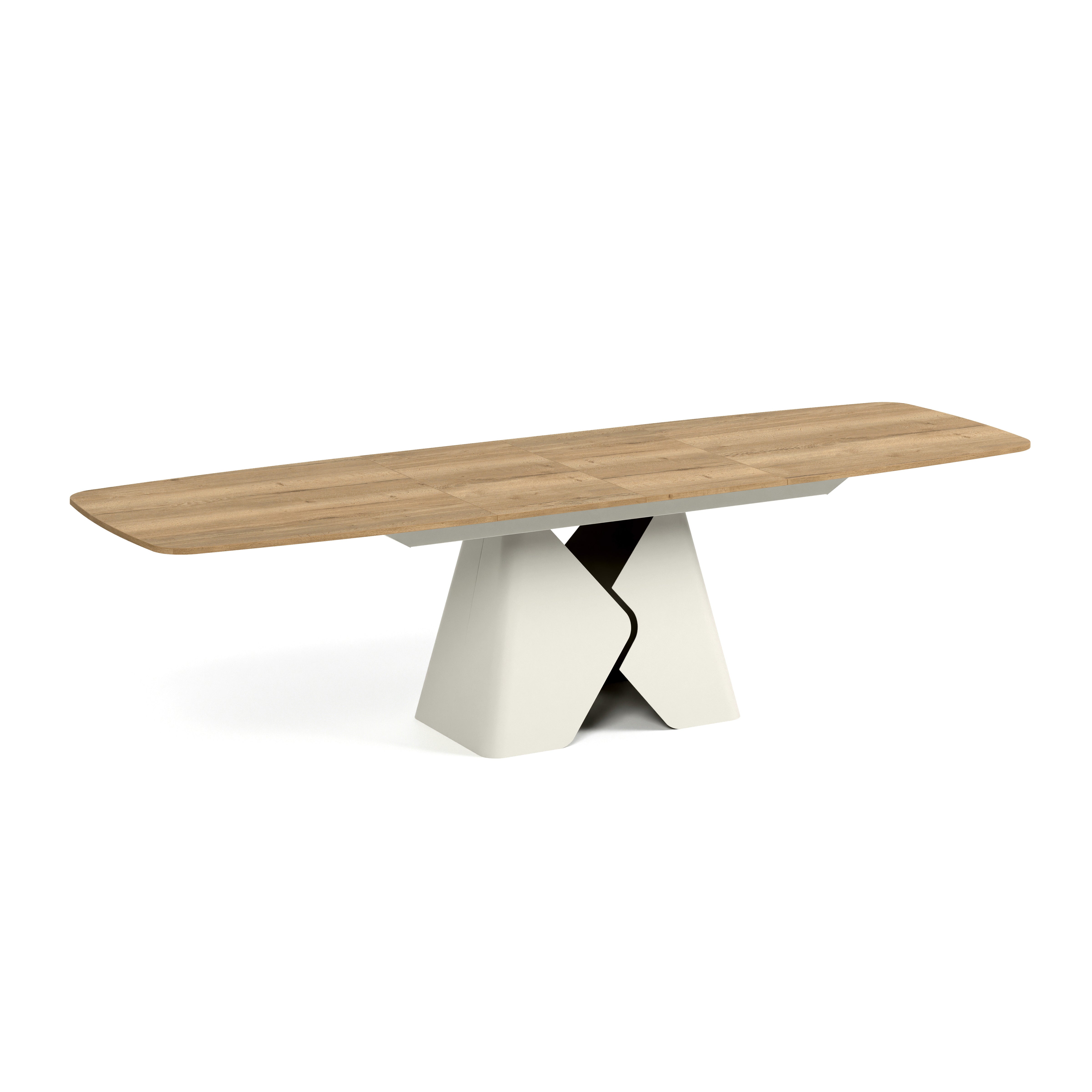 Produljivi stol Prisma, Materijal: Laminirana ploča