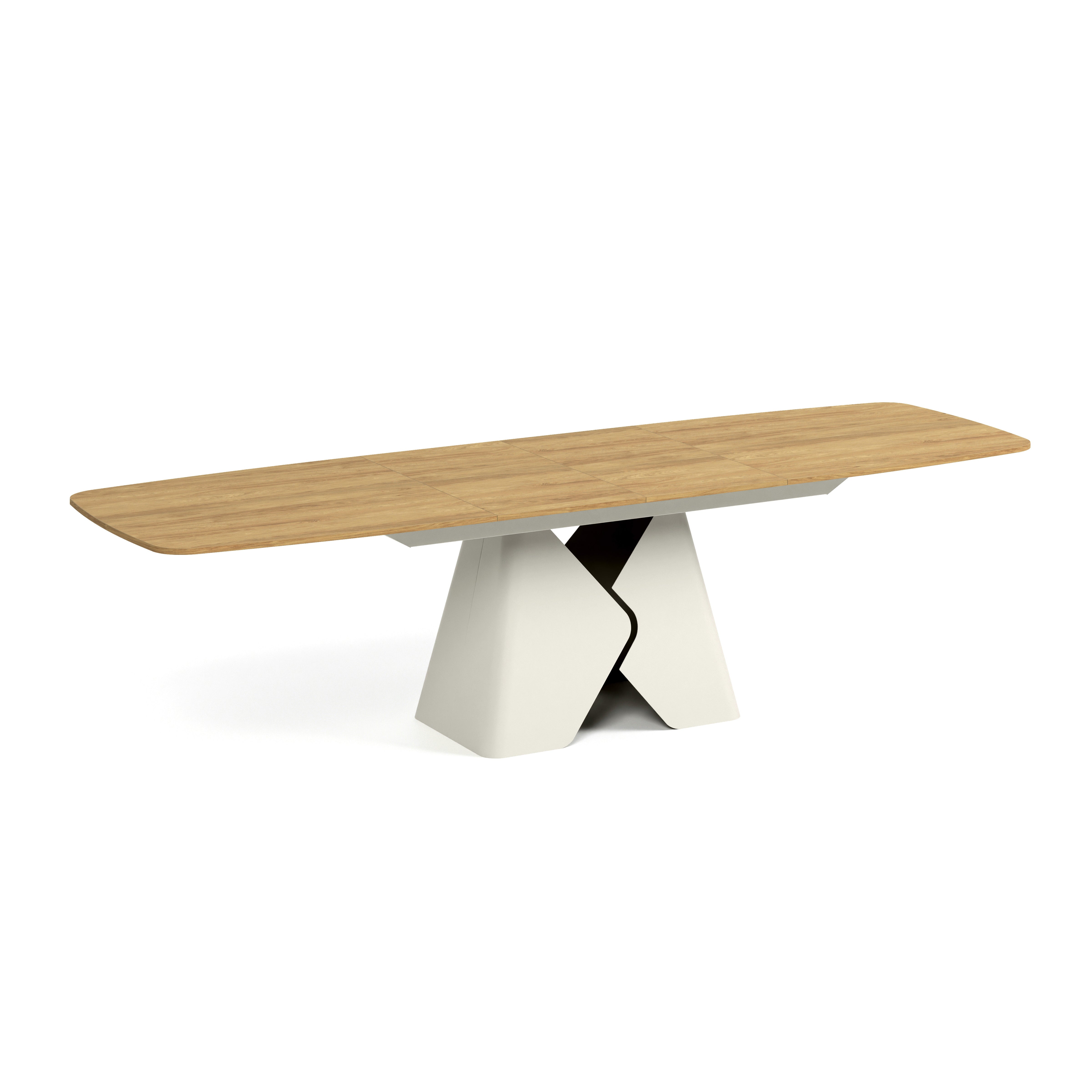 Produljivi stol Prisma, Materijal: Laminirana ploča