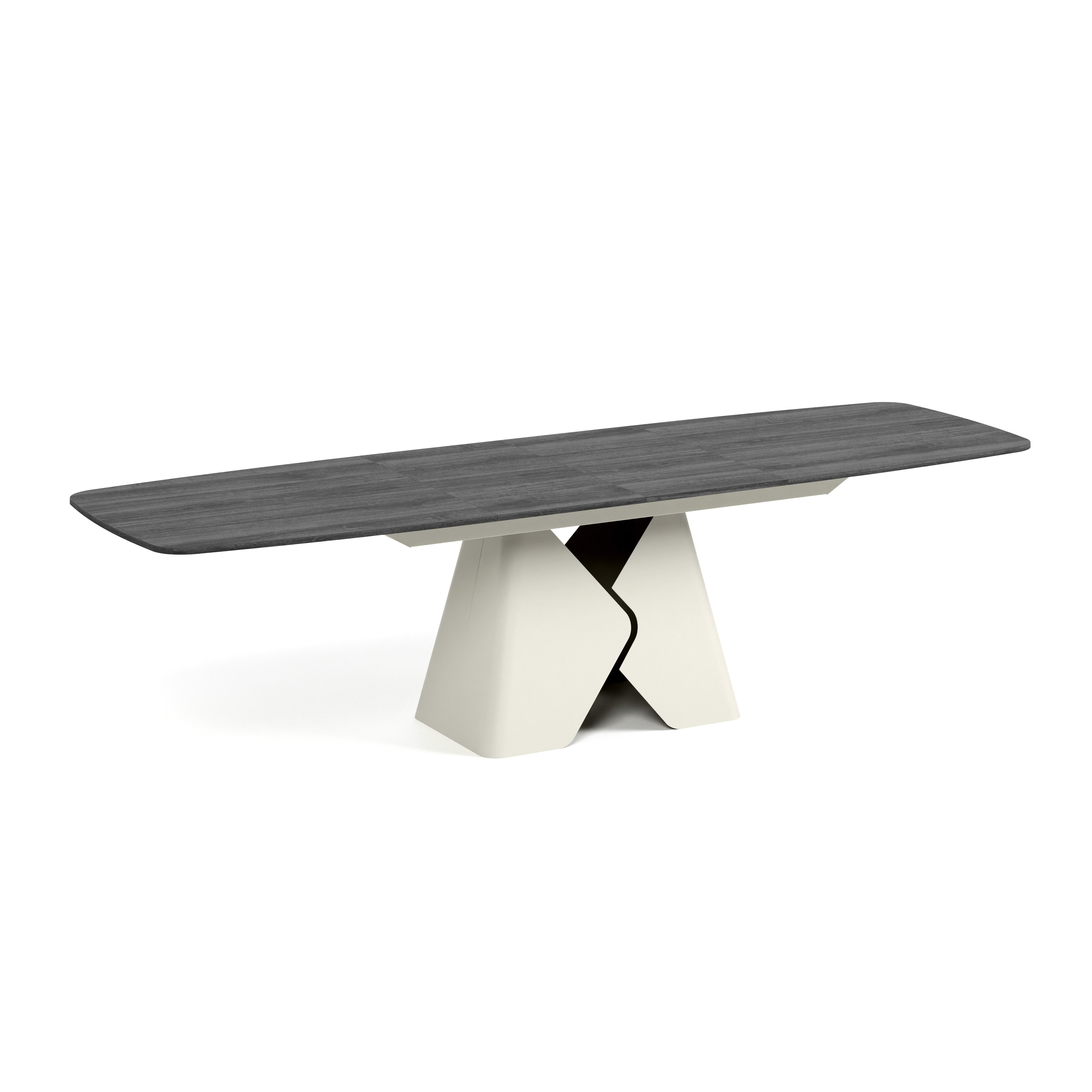 Produljivi stol Prisma, Materijal: Laminirana ploča