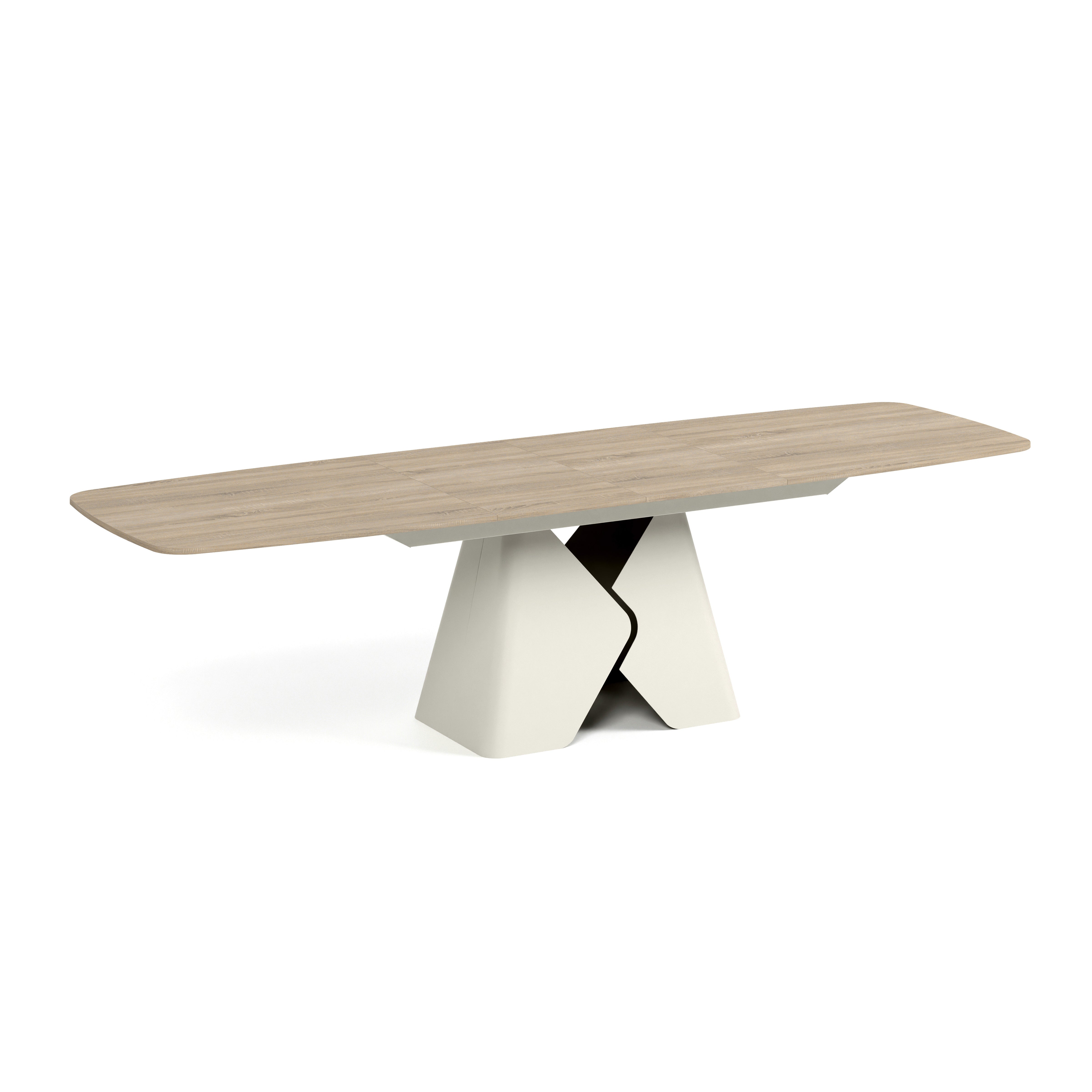 Produljivi stol Prisma, Materijal: Laminirana ploča