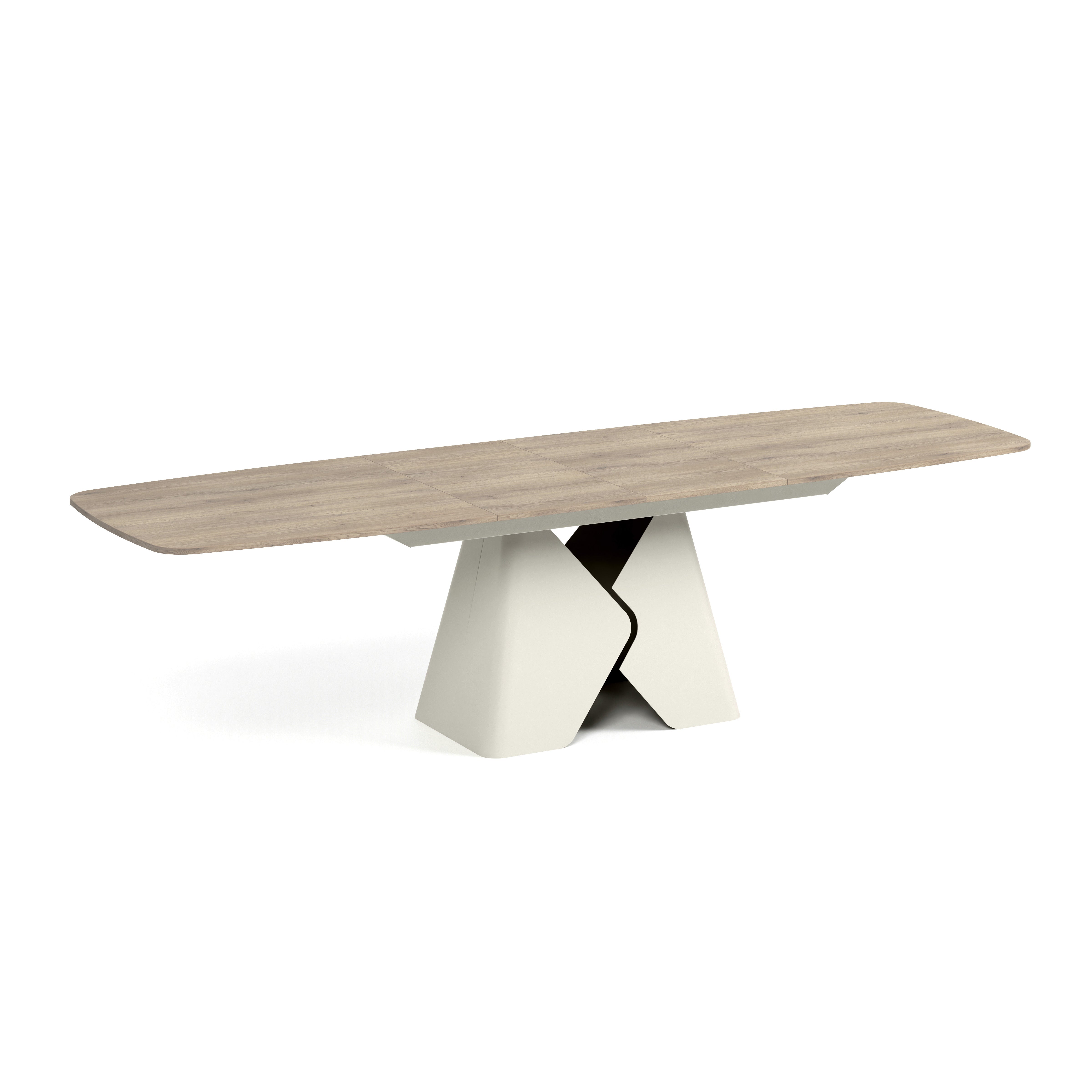 Produljivi stol Prisma, Materijal: Laminirana ploča