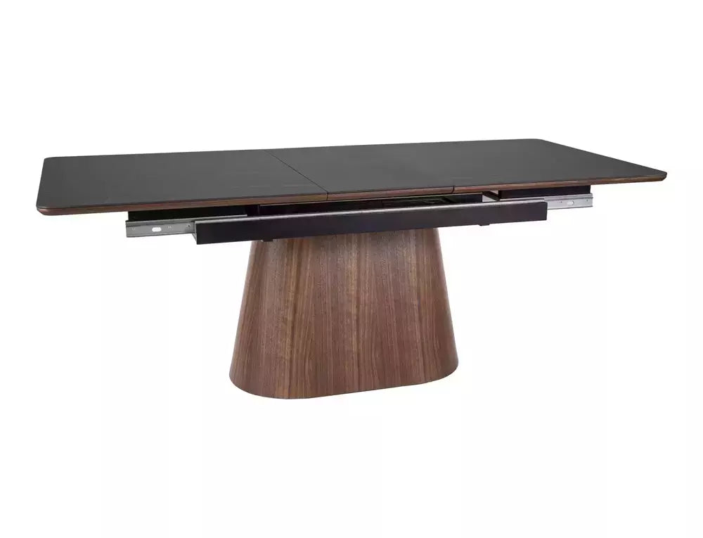 Raztegljiva jedilna miza Monaco 160/200x90 cm, material: MDF in keramika