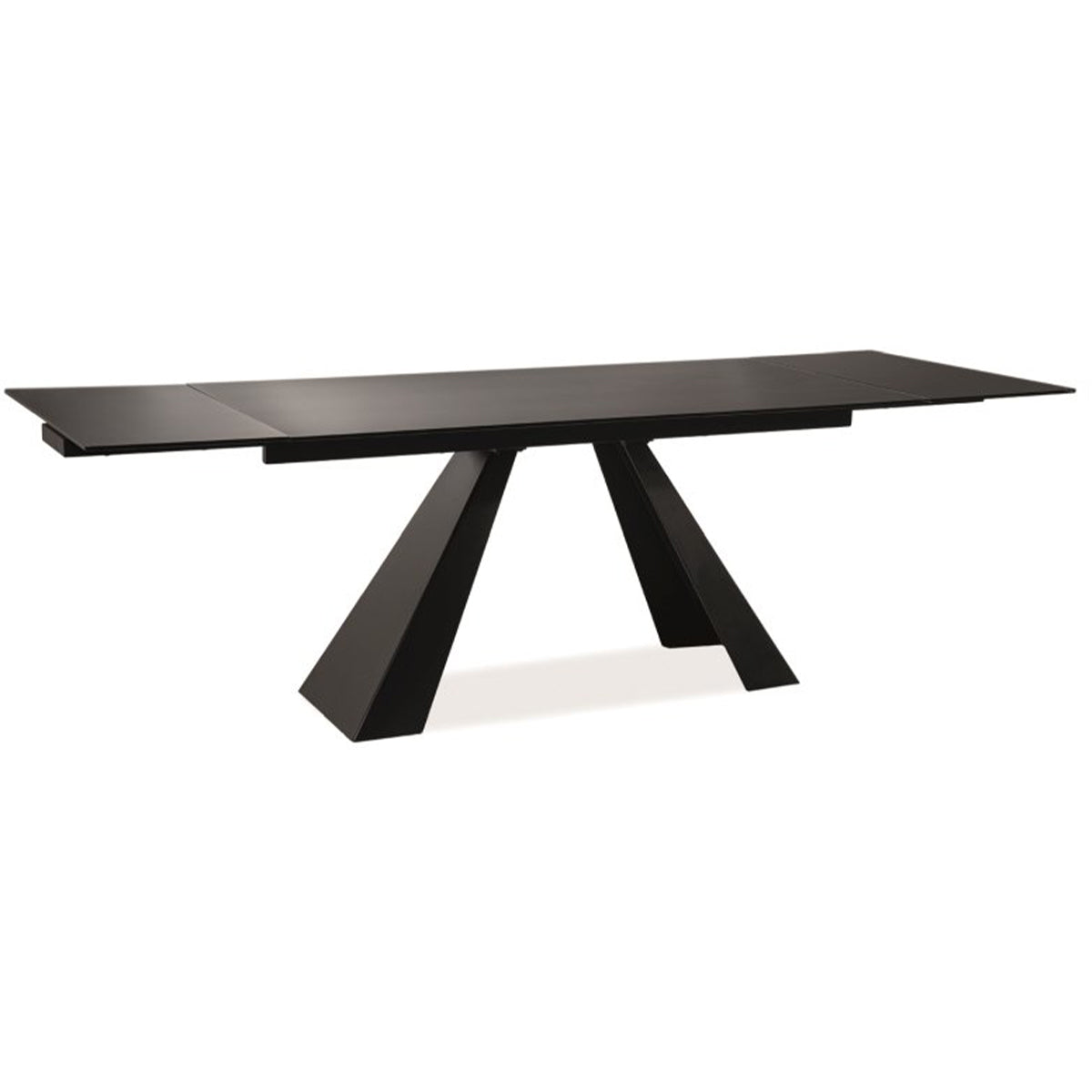 Jedilna miza Salvadore, Material: Kaljeno steklo