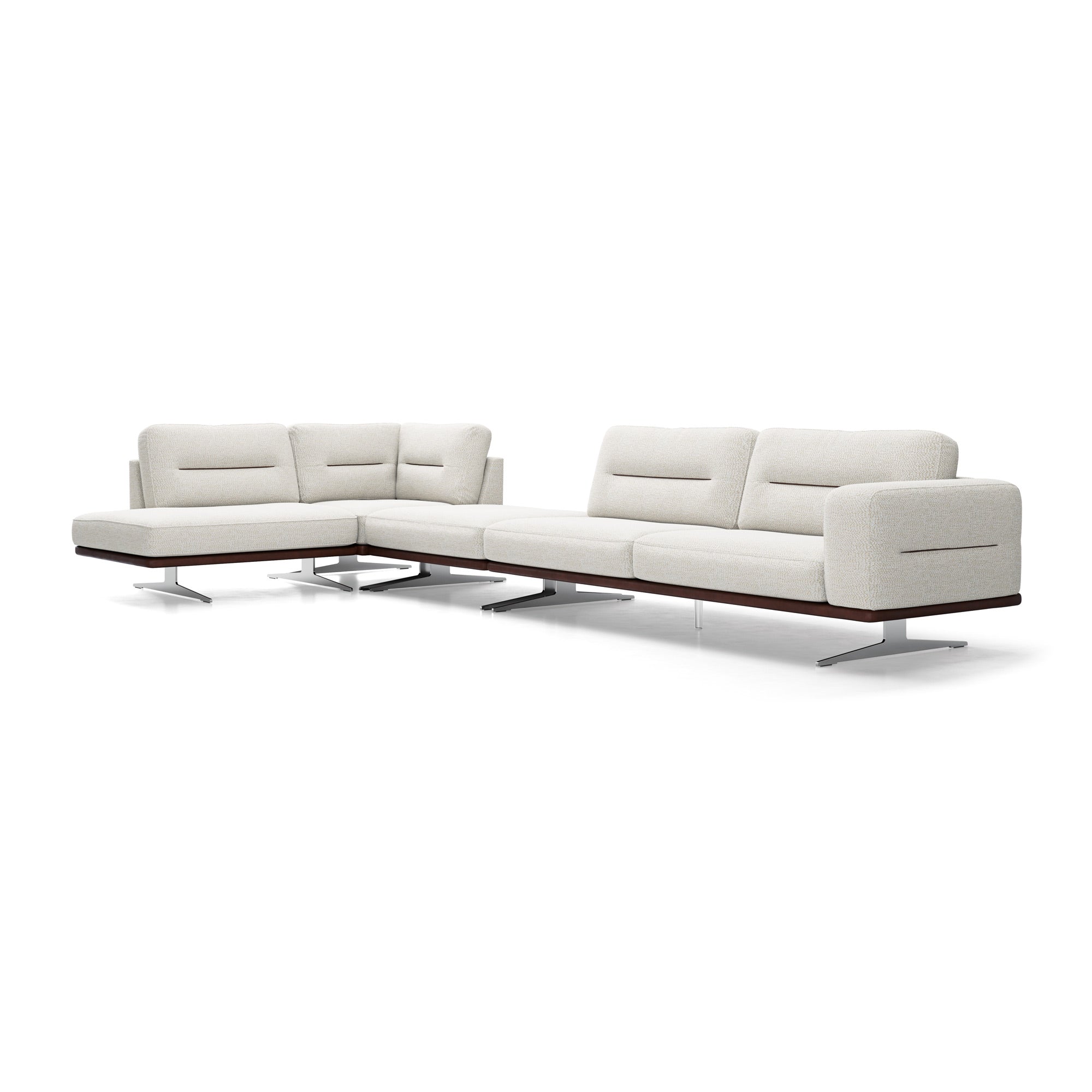 Kotna garnitura Bologna 415x207 cm, Material: Možnost izbire