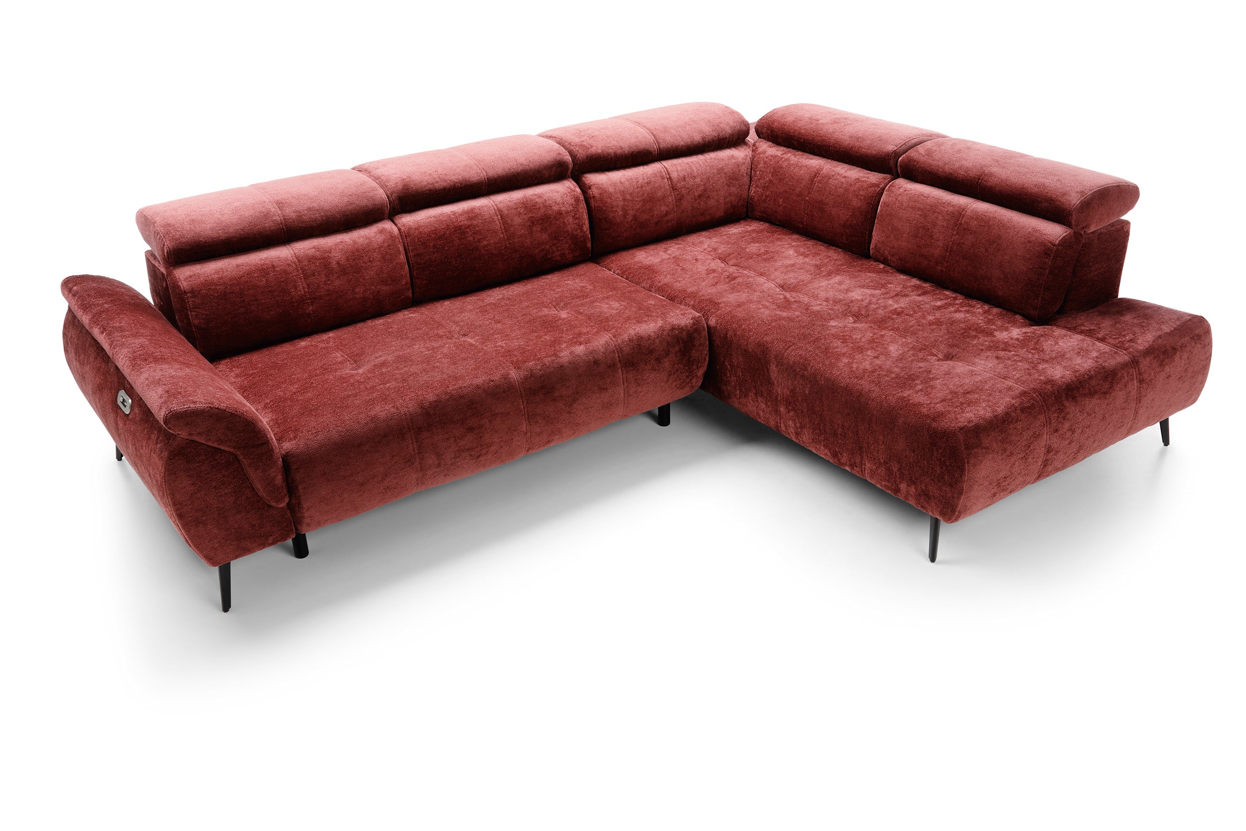 Kotna garnitura Genova II 284x208cm, Material: Izbira materialov