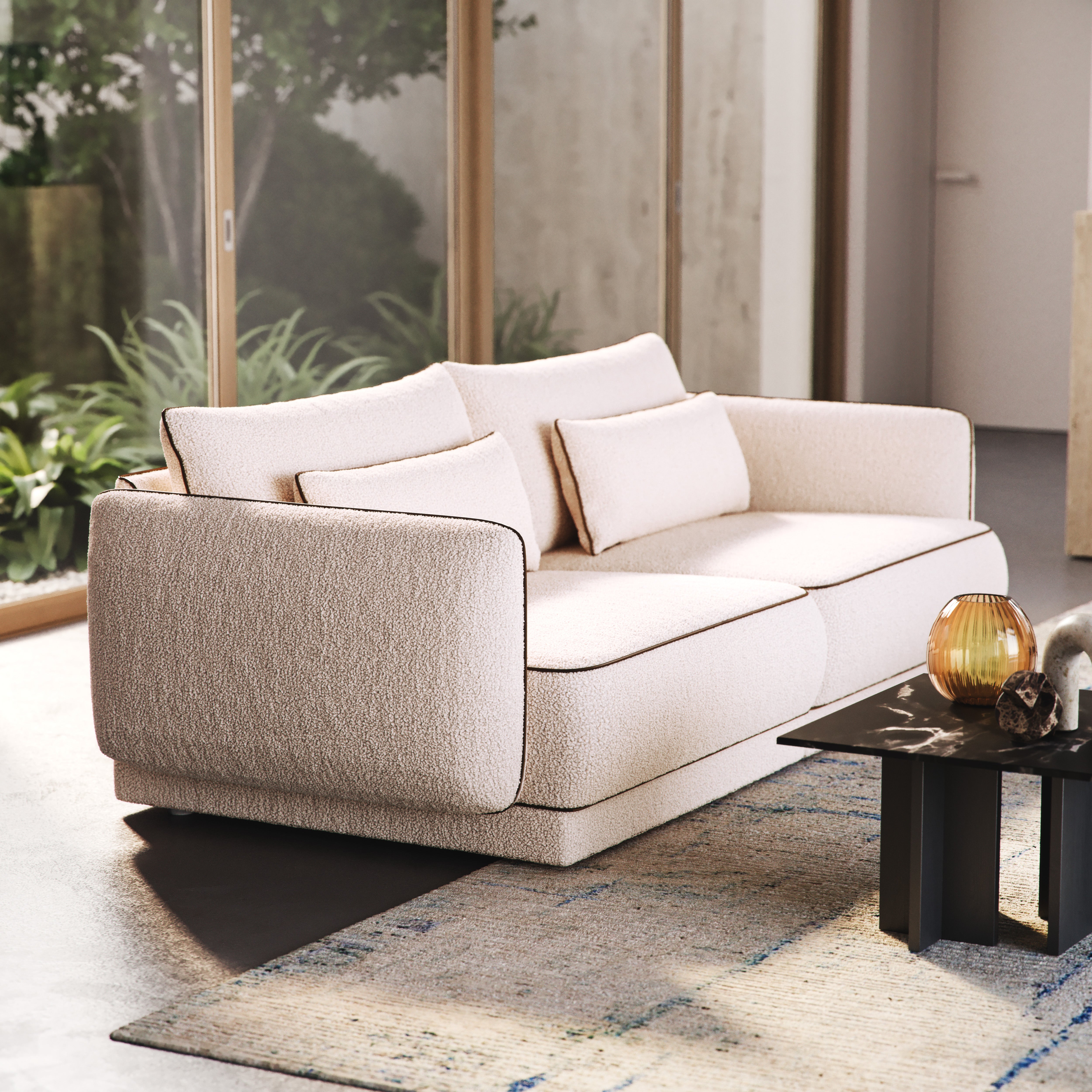Sofa Yves 240x100 cm, Material: Možnost izbire