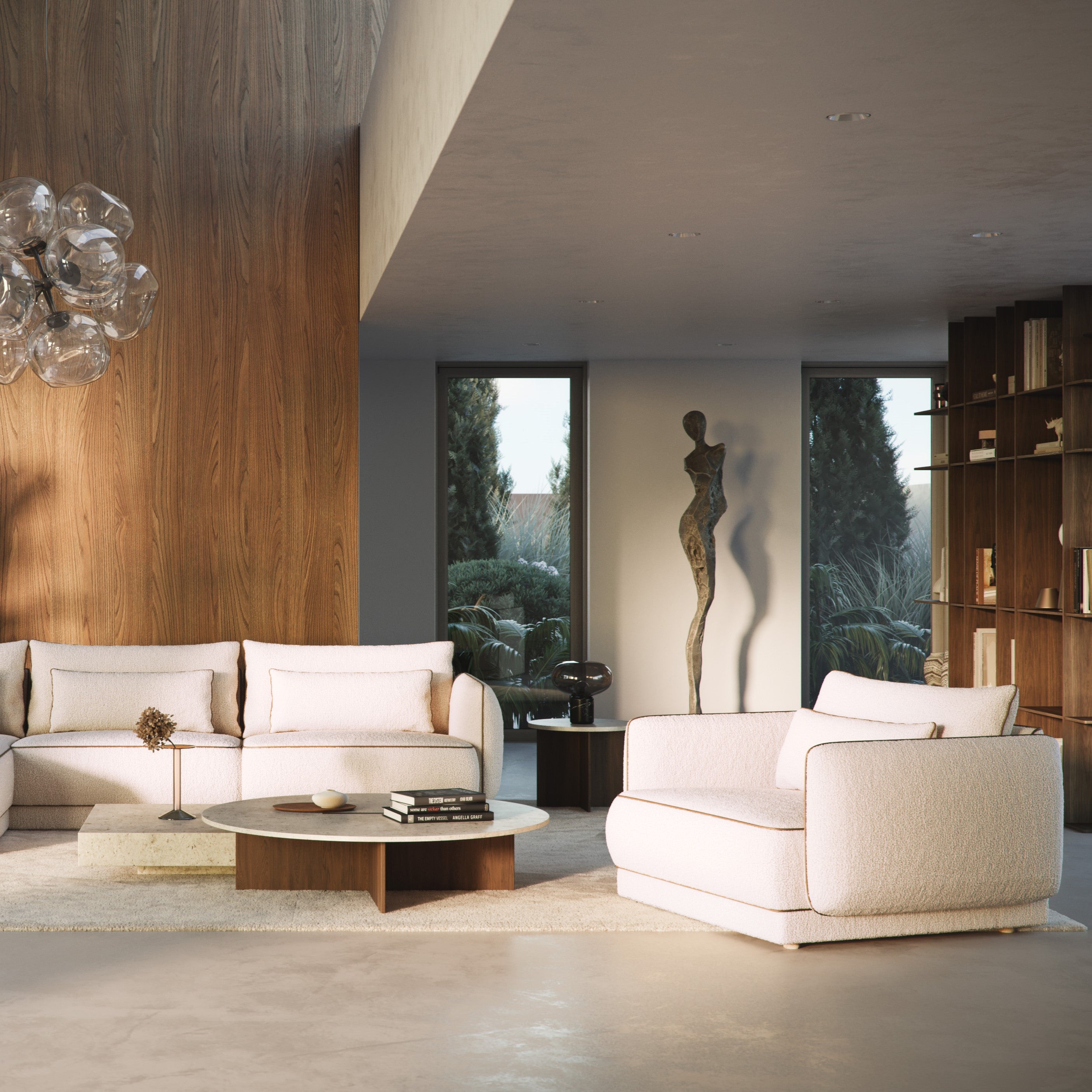 Fotelja Yves 140x100 cm, Material: Možnost izbire