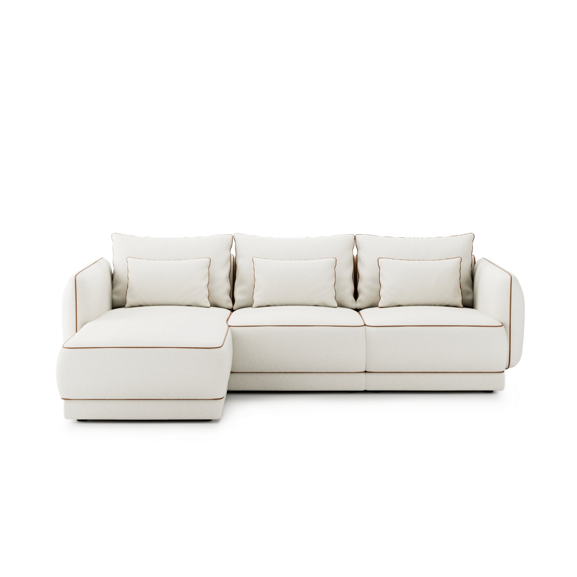 Kotna garnitura Yves 273x159 cm, Material: Možnost izbire