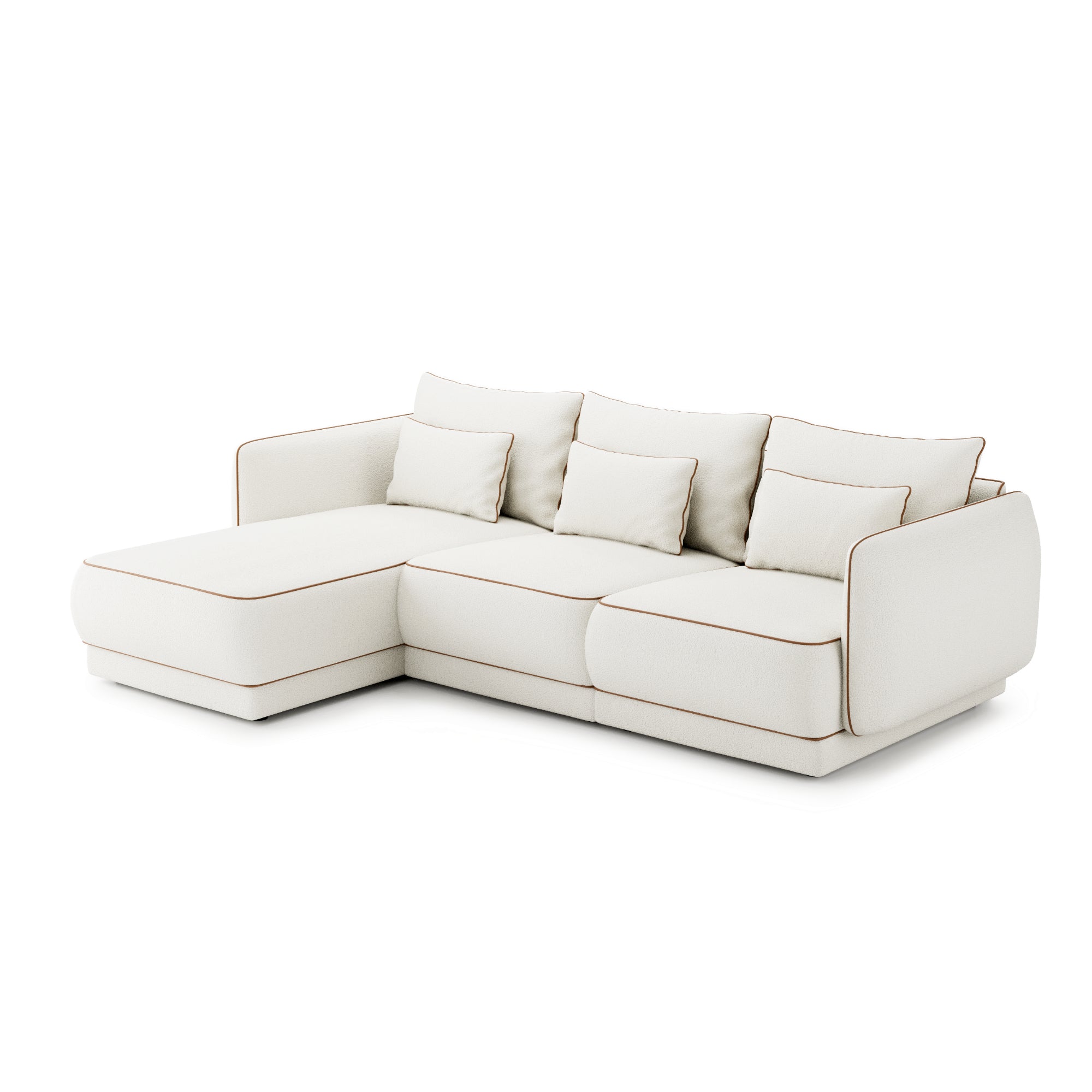 Kotna garnitura Yves 273x159 cm, Material: Možnost izbire