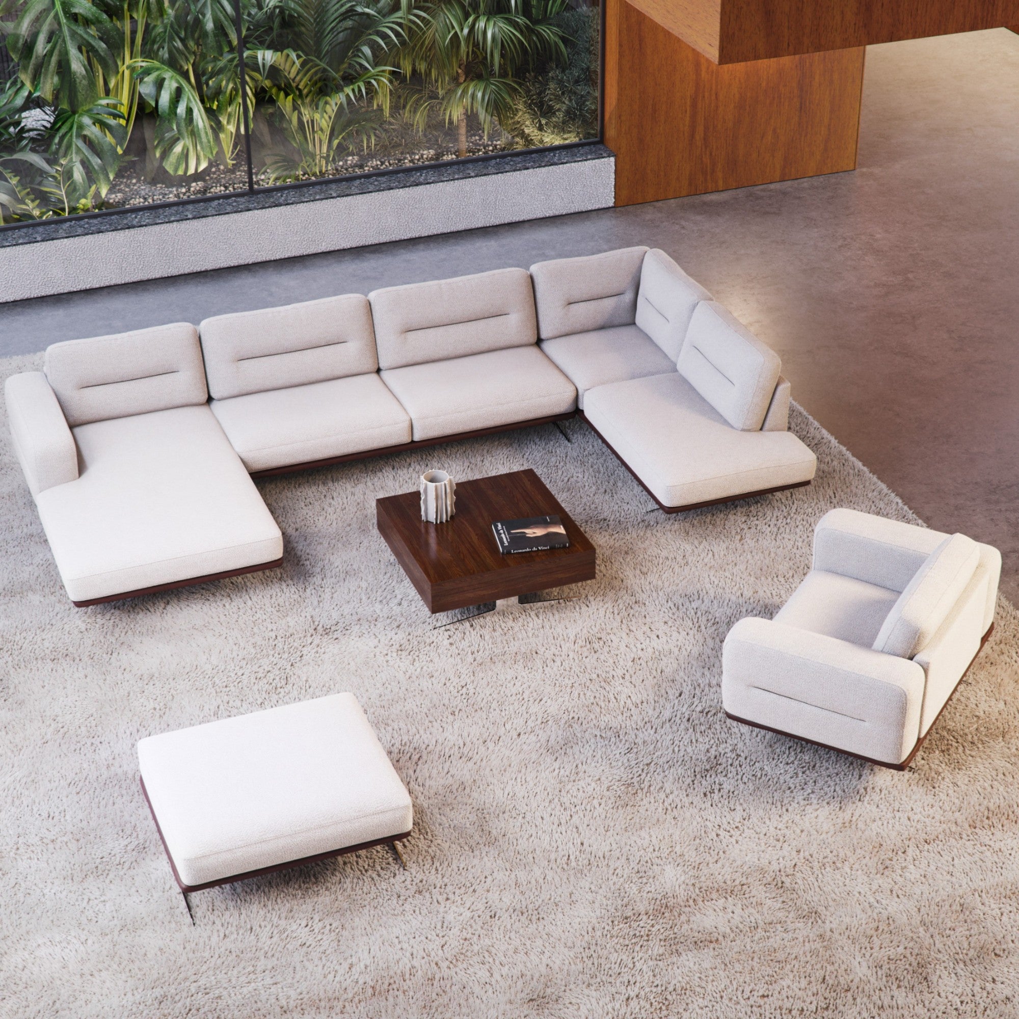 Fotelj Bologna 135x90 cm, Material: možnost izbire