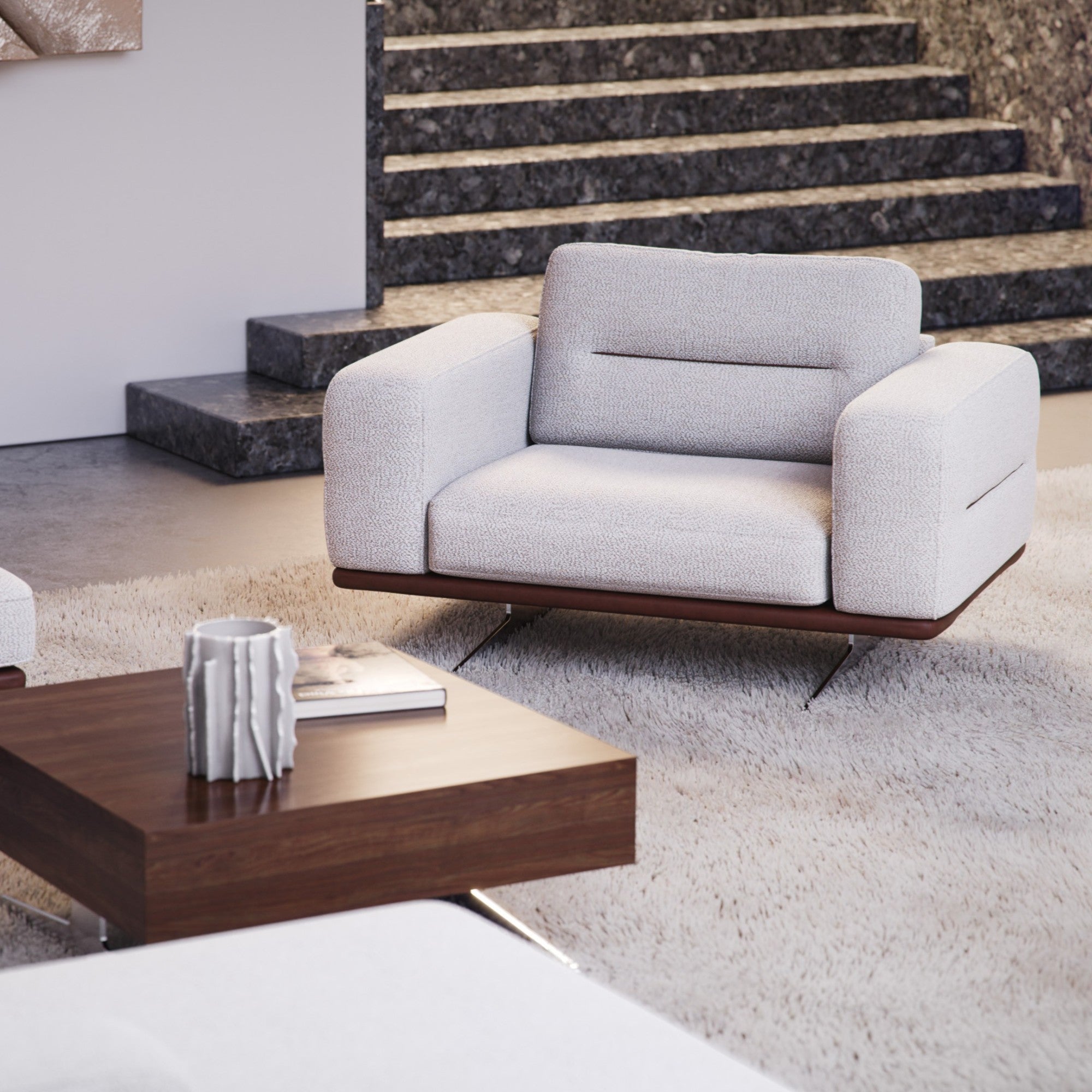 Fotelj Bologna 135x90 cm, Material: možnost izbire