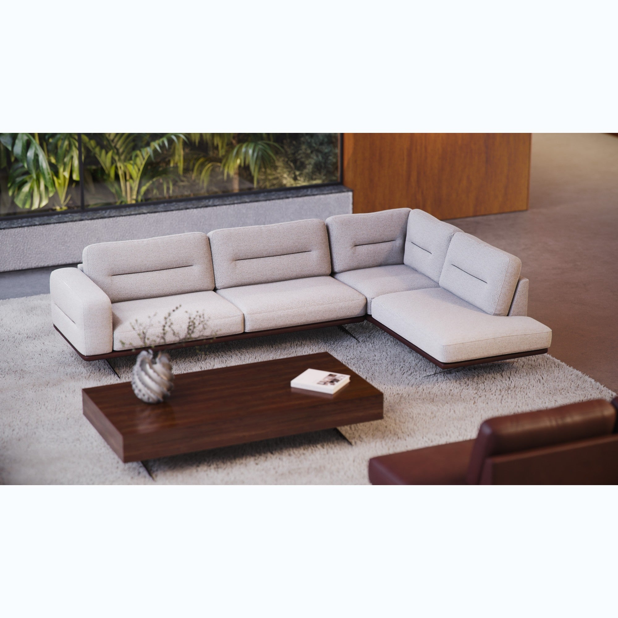 Kotna garnitura Bologna 315x207 cm, Material: Možnost izbire