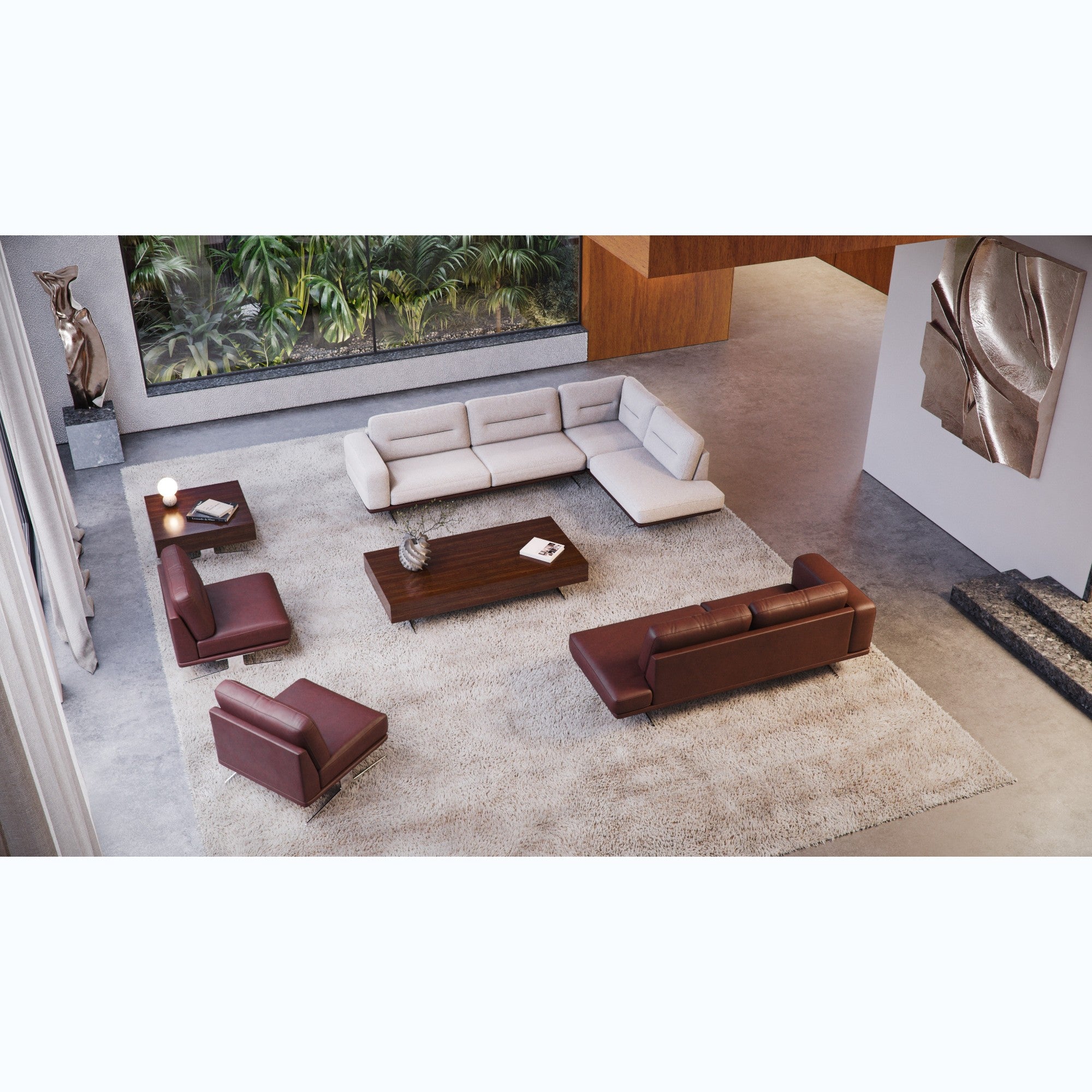 Kotna garnitura Bologna 315x207 cm, Material: Možnost izbire
