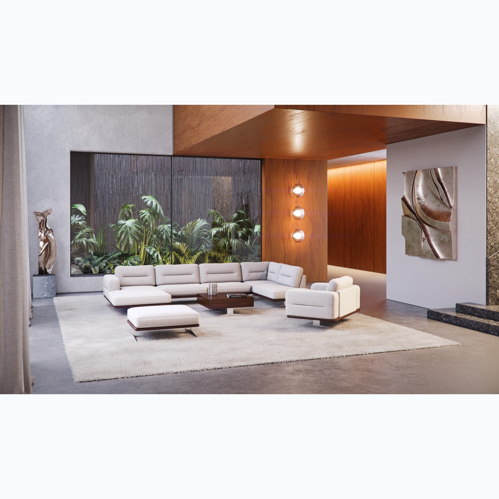 Kotna garnitura Bologna 400x207 cm, Material: Možnost izbire