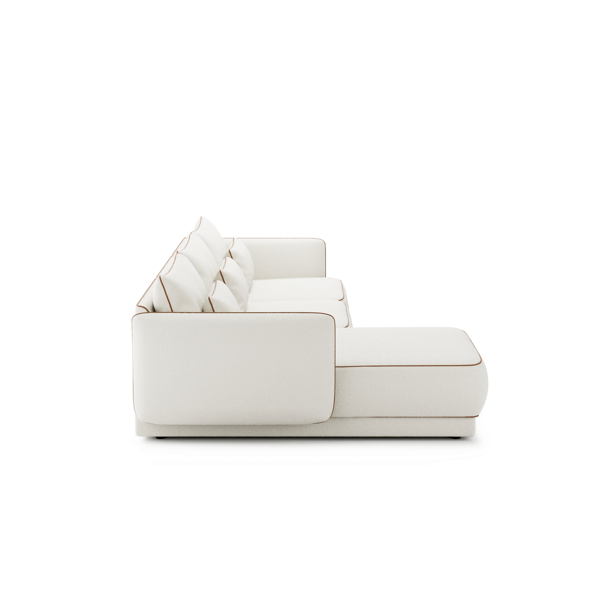 Kotna garnitura Yves 273x159 cm, Material: Možnost izbire