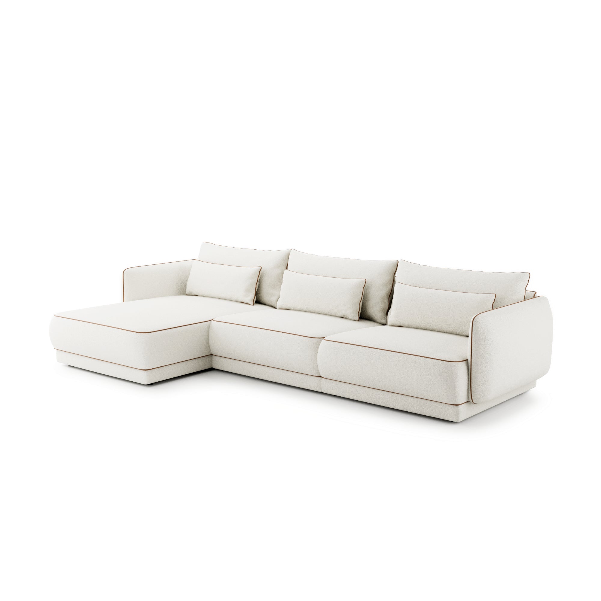 Kotna garnitura Yves 348x177 cm, Material: Možnost izbire