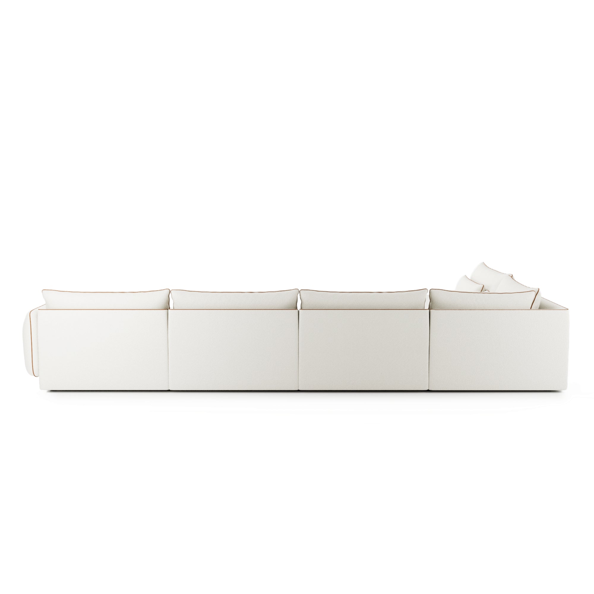 Kotna garnitura Yves 431x253 cm, Material: Možnost izbire