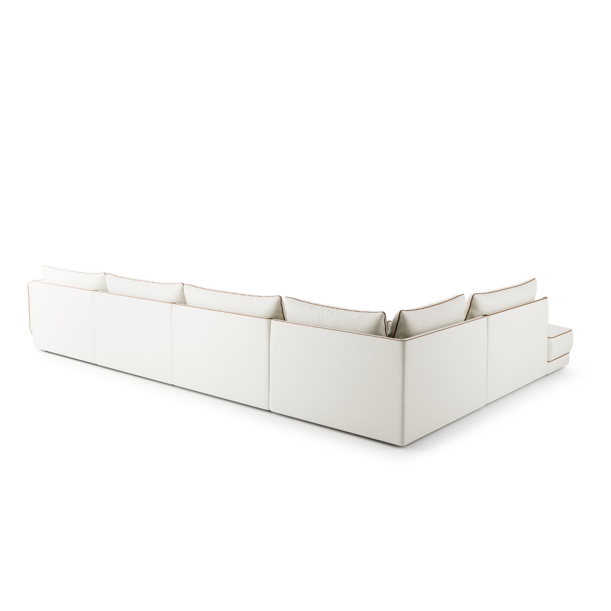 Kotna garnitura Yves 431x253 cm, Material: Možnost izbire