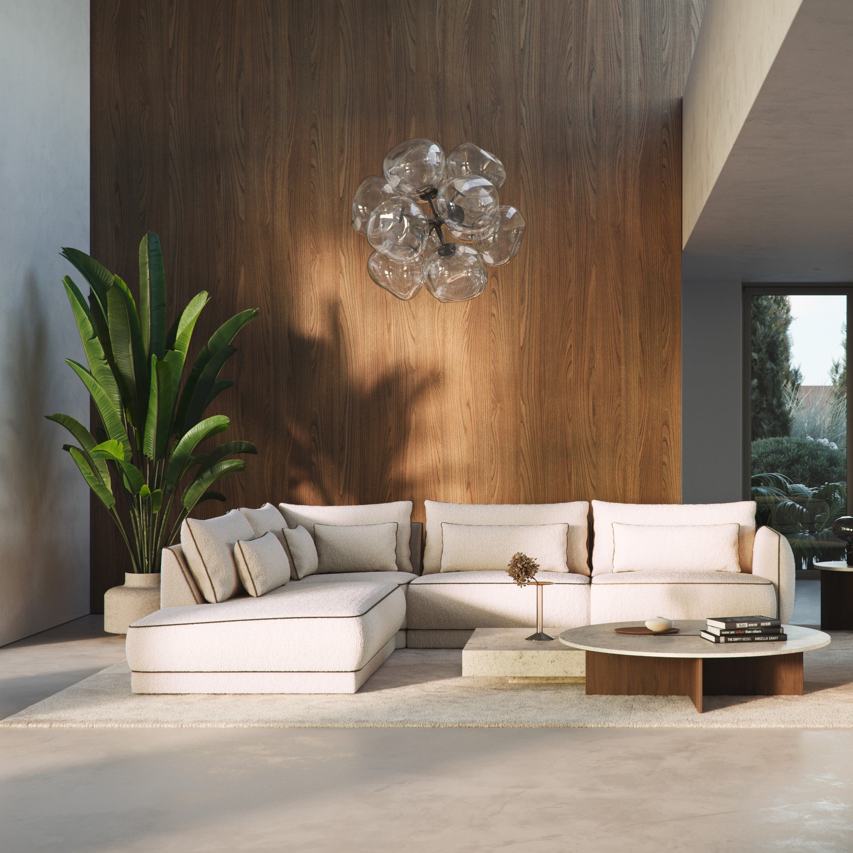 Kotna garnitura Yves 323x253 cm, Material: Možnost izbire