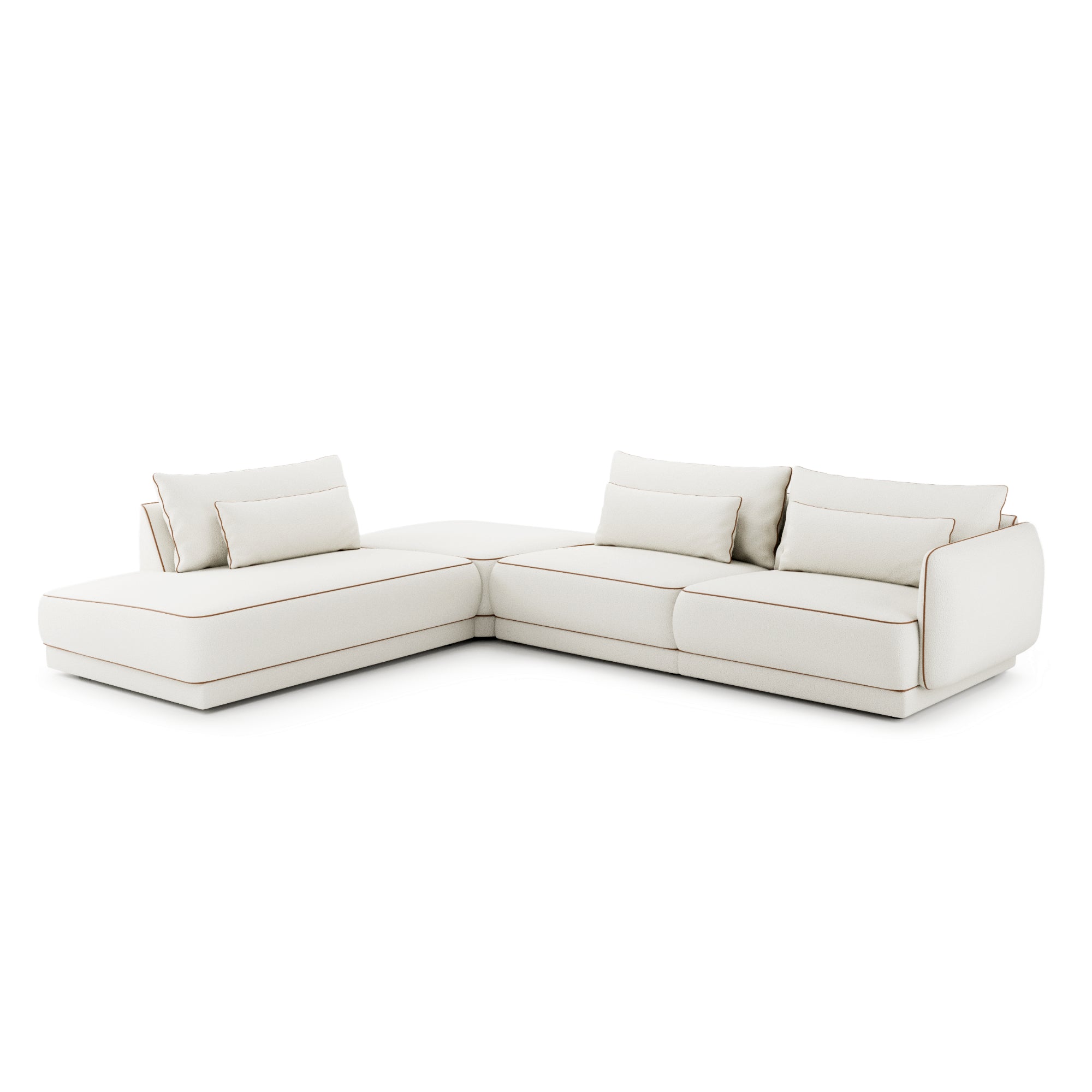 Modularna garnitura Yves 323x253 cm, Material: možnost izbire