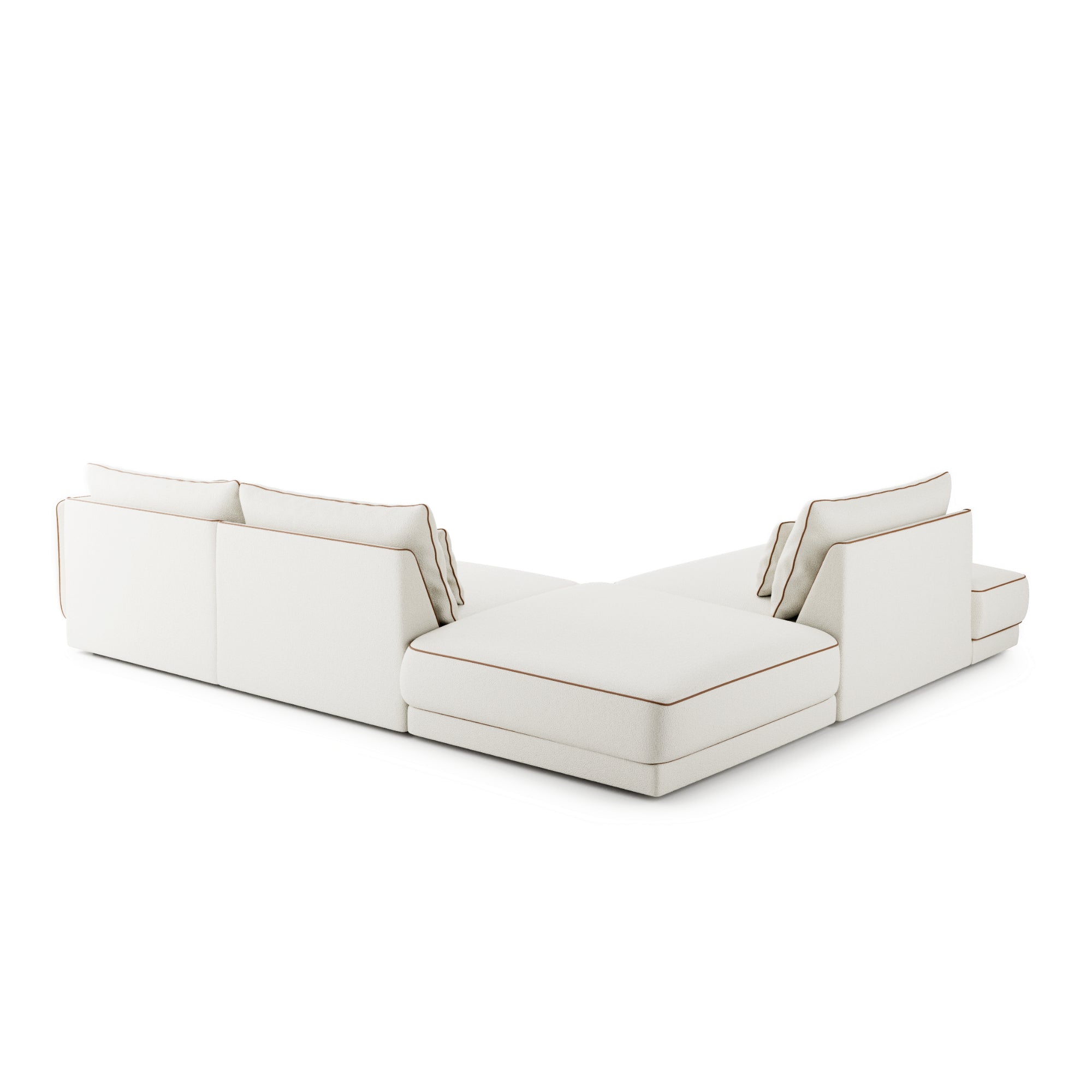 Modularna garnitura Yves 323x253 cm, Material: možnost izbire