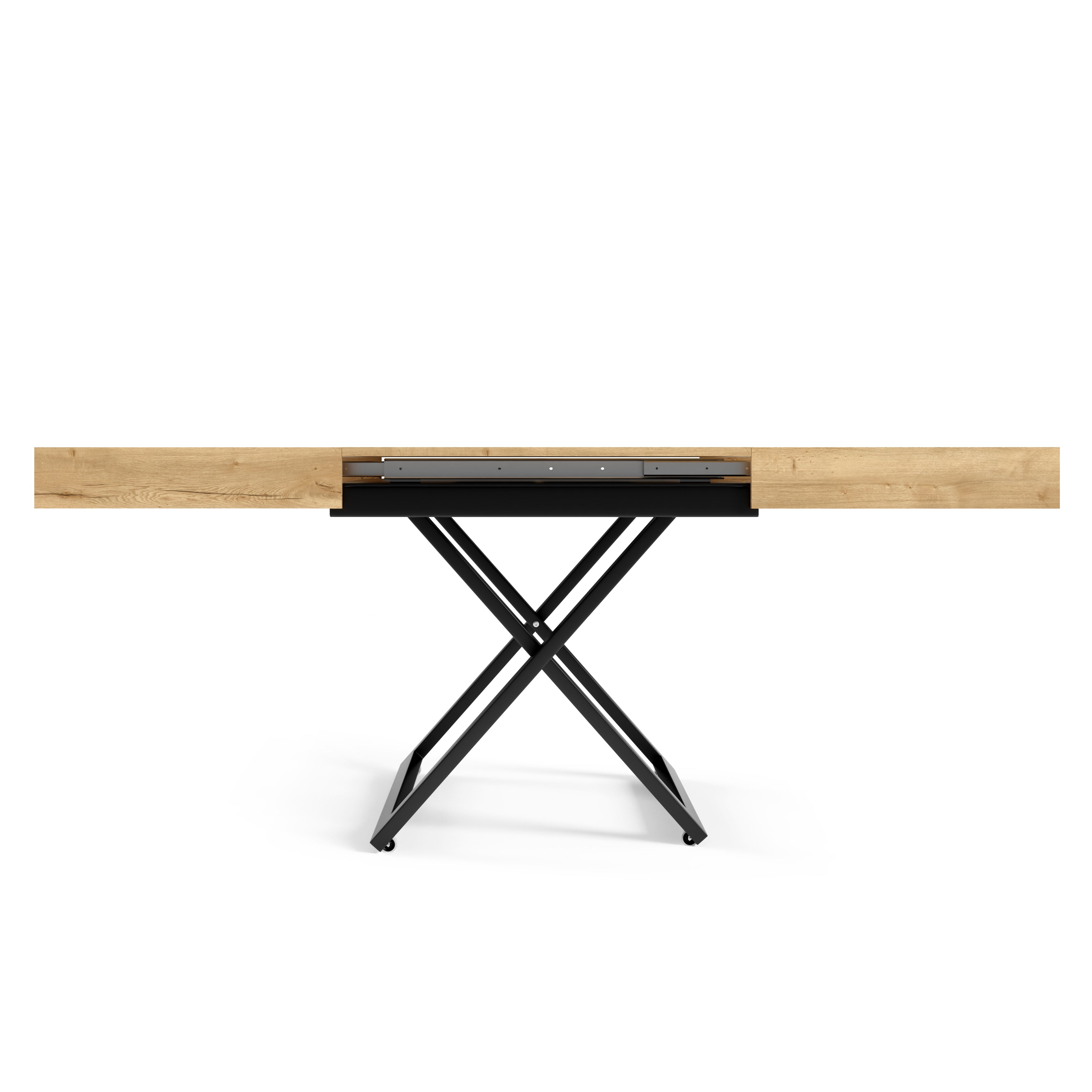 Klubska mizica Sanna U 120/200x90cm, Material: Izbira materiala