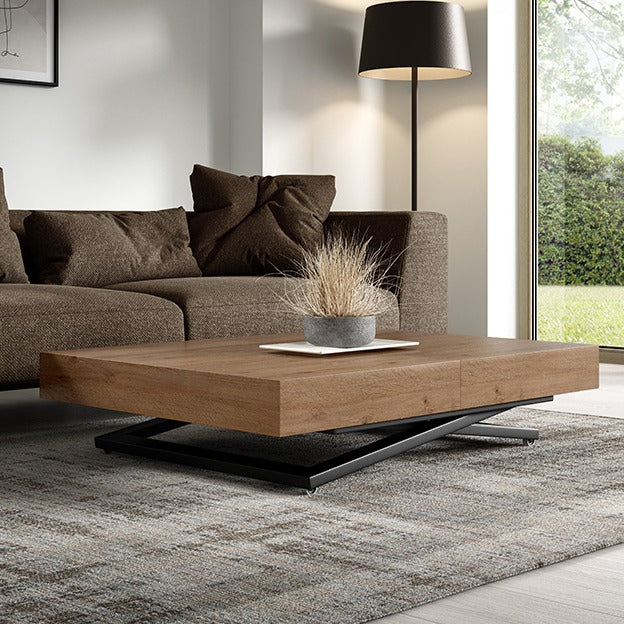 Klubska mizica Sanna U 120/200x90cm, Material: Izbira materiala