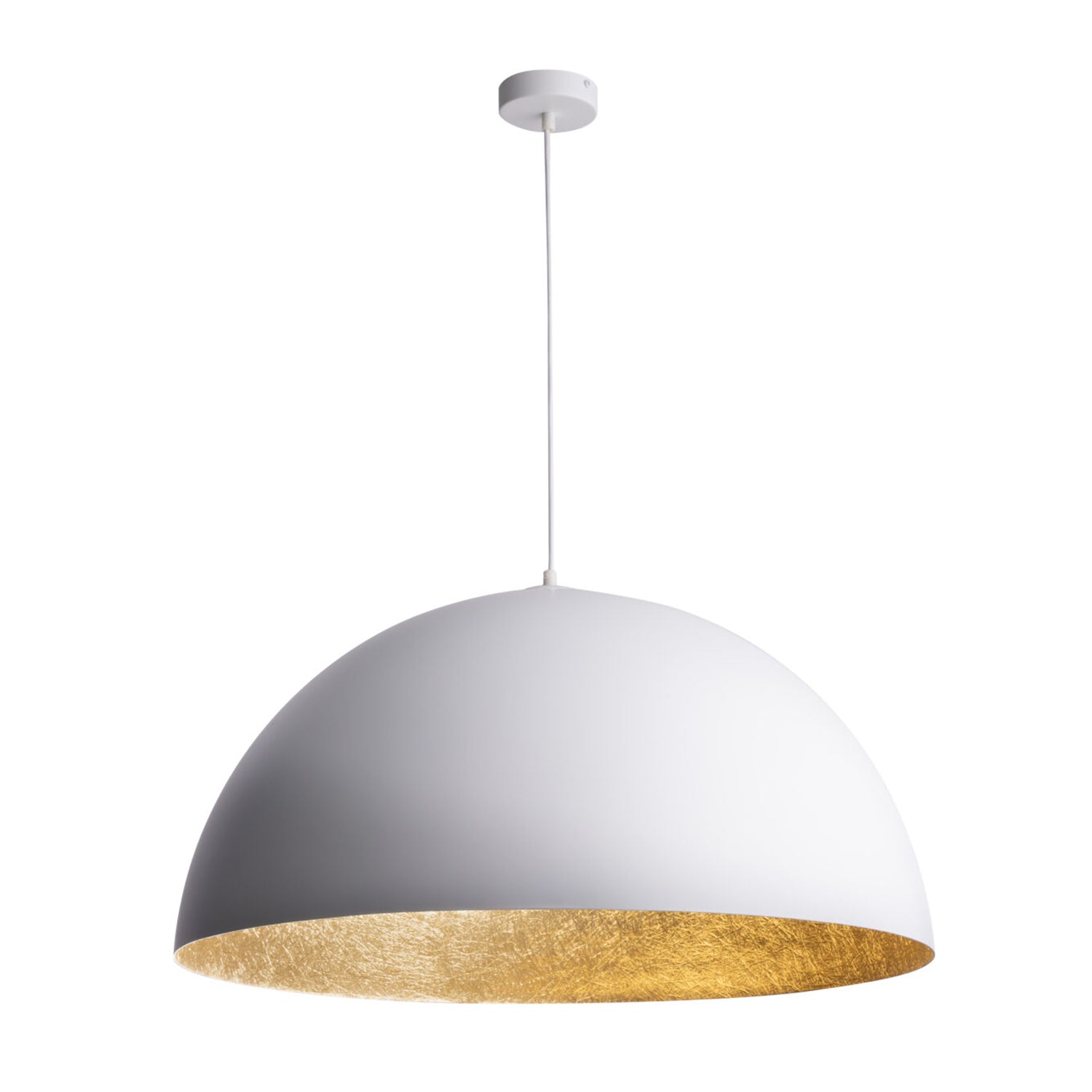 Viseča svetilka Krogla bela