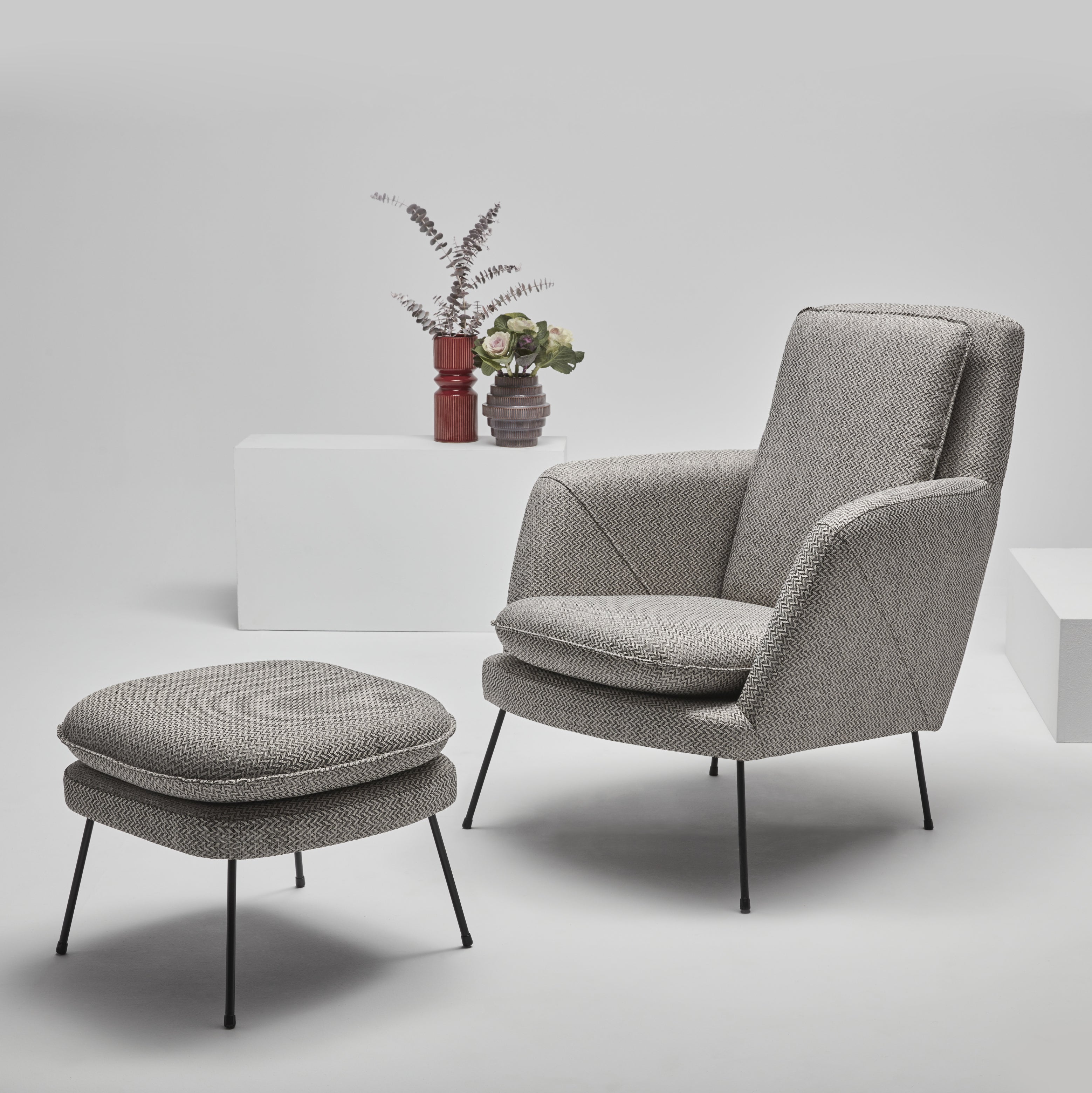 Fotelj Soho, Material: Izbira materiala