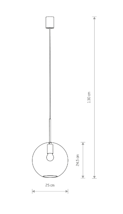 Viseča svetilka Sphere L